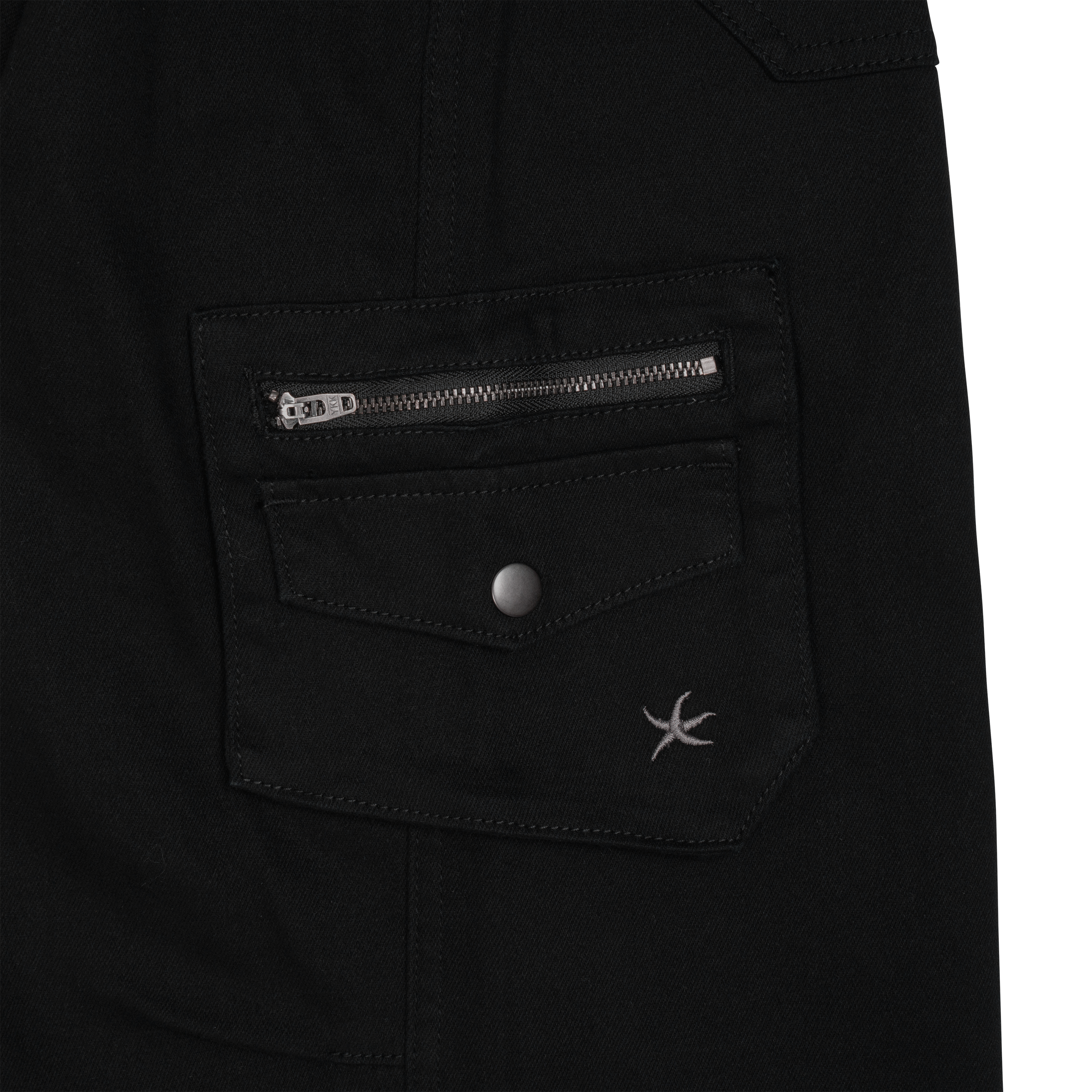 TCM double pocket pants (black)
