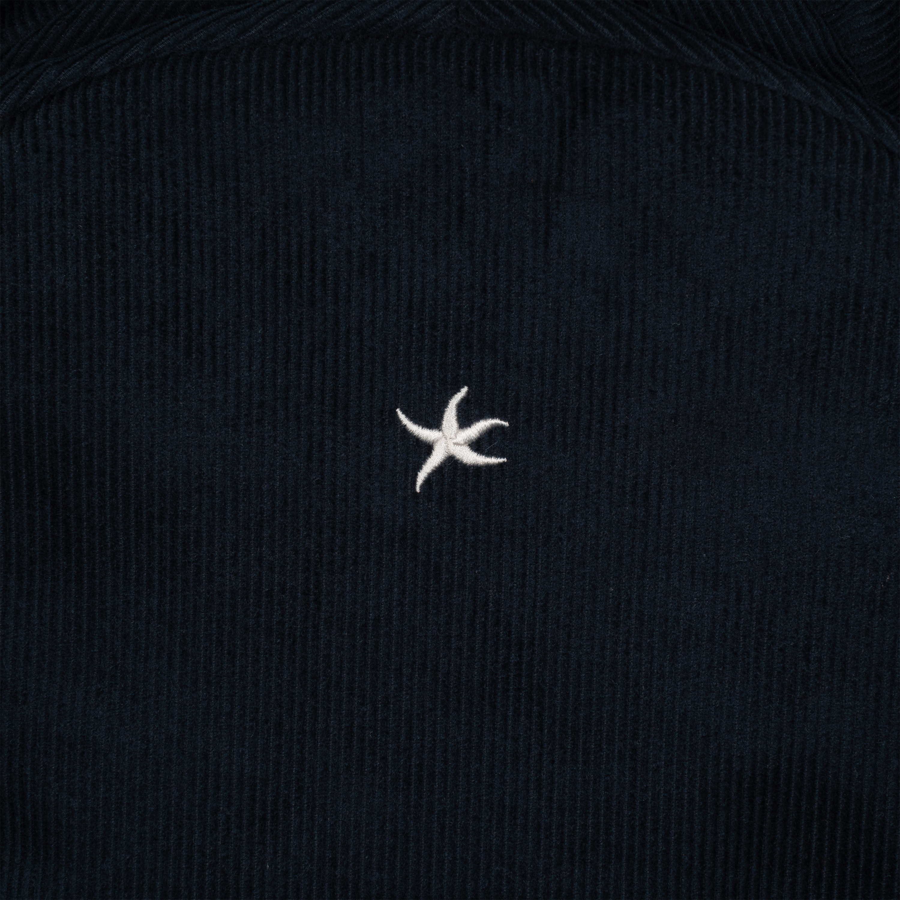 TCM mini logo corduroy backpack (navy)