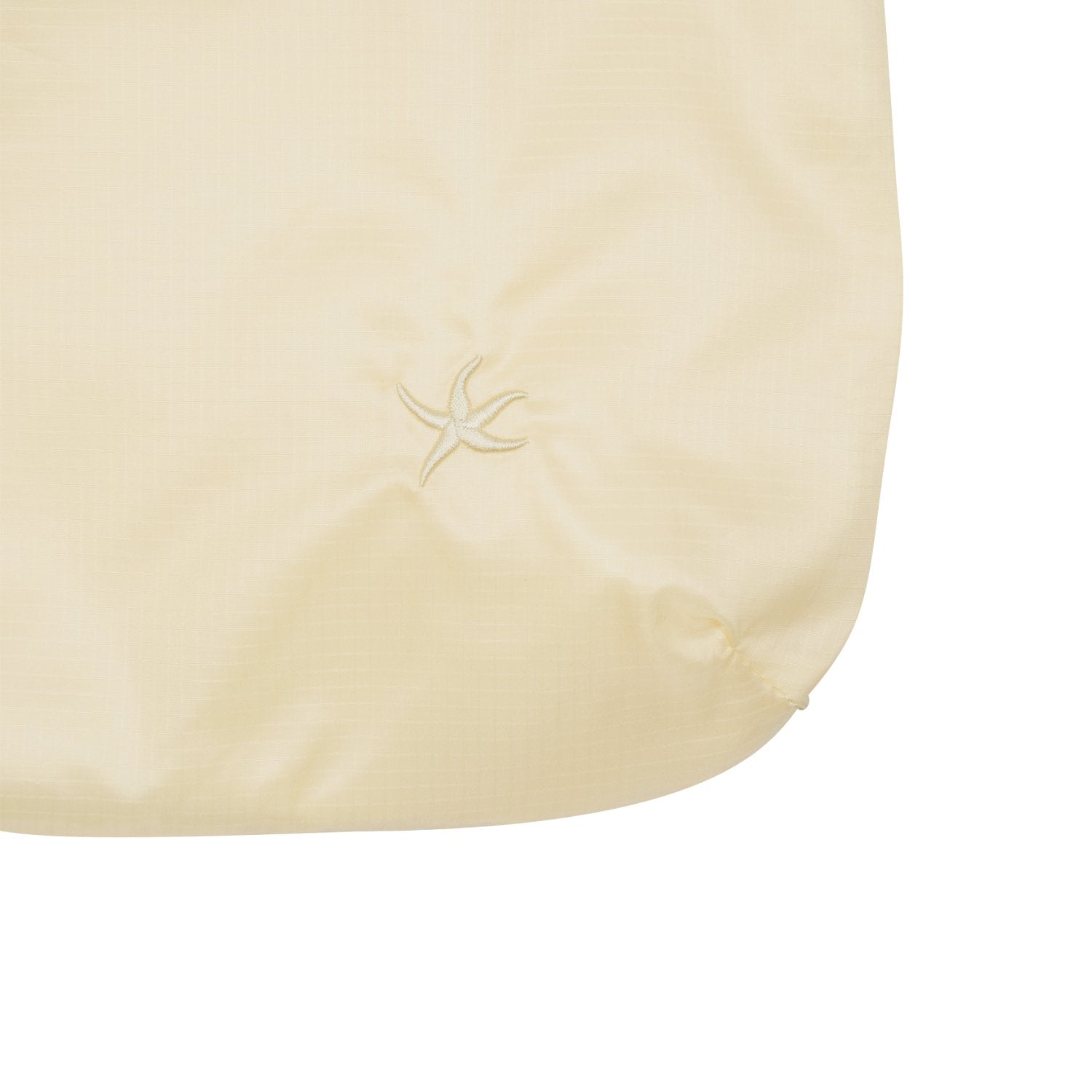 TCM mini logo ripstop cross bag (cream)