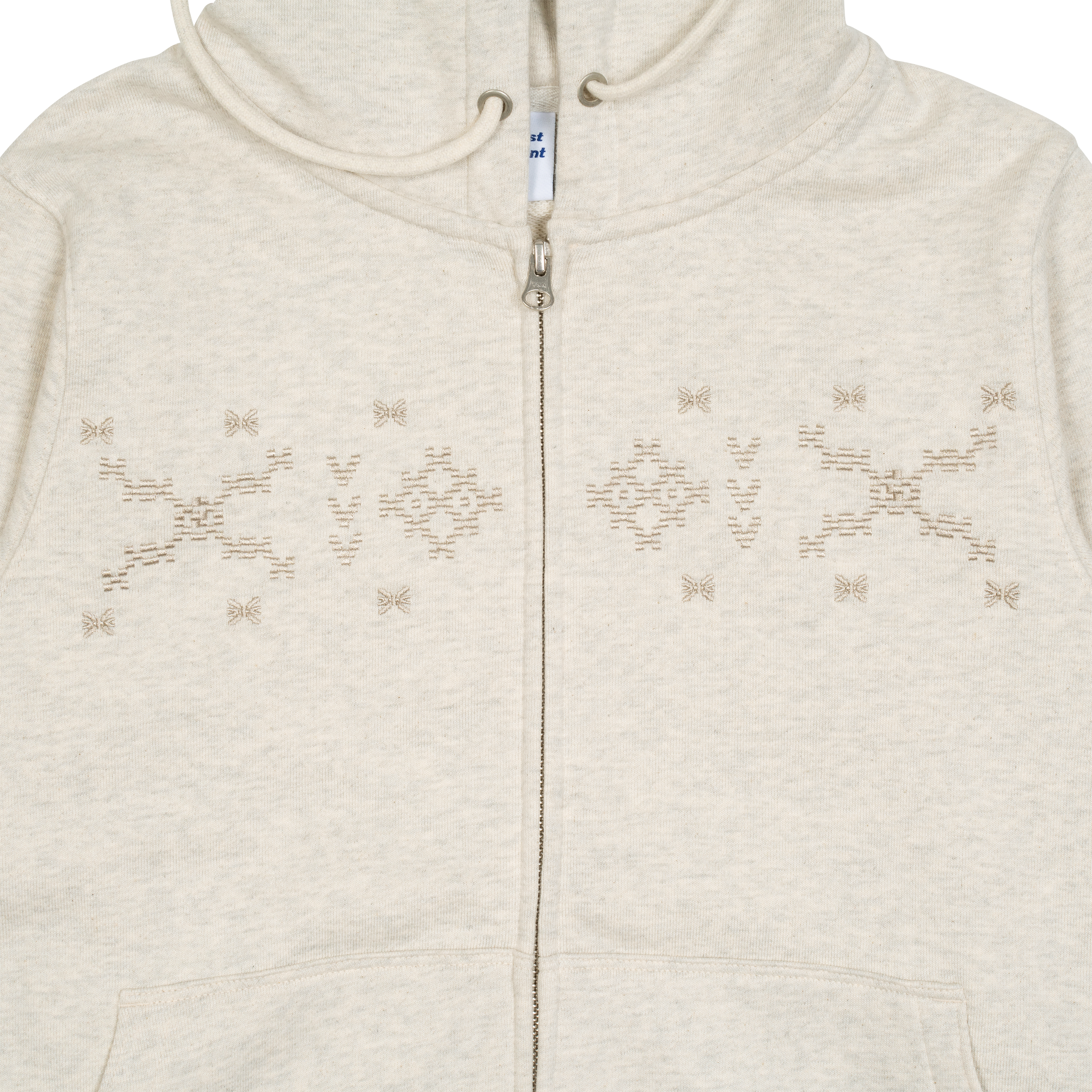 TCM nordic hooded zip-up (oatmeal)