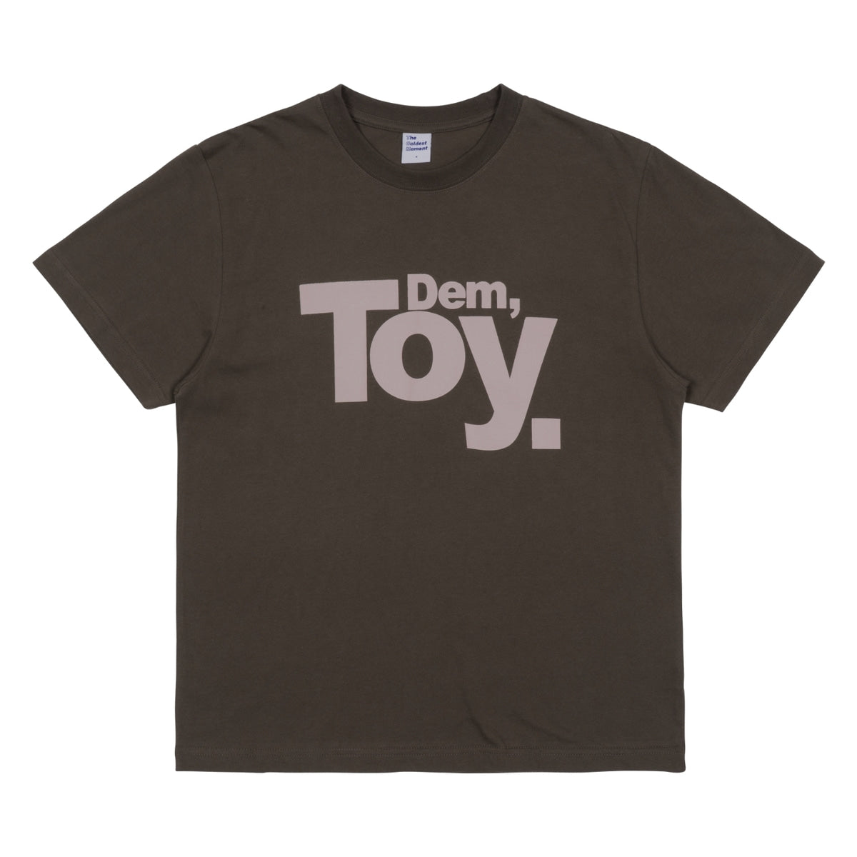 TCM Toy T brown cotton t-shirt minimalist design
