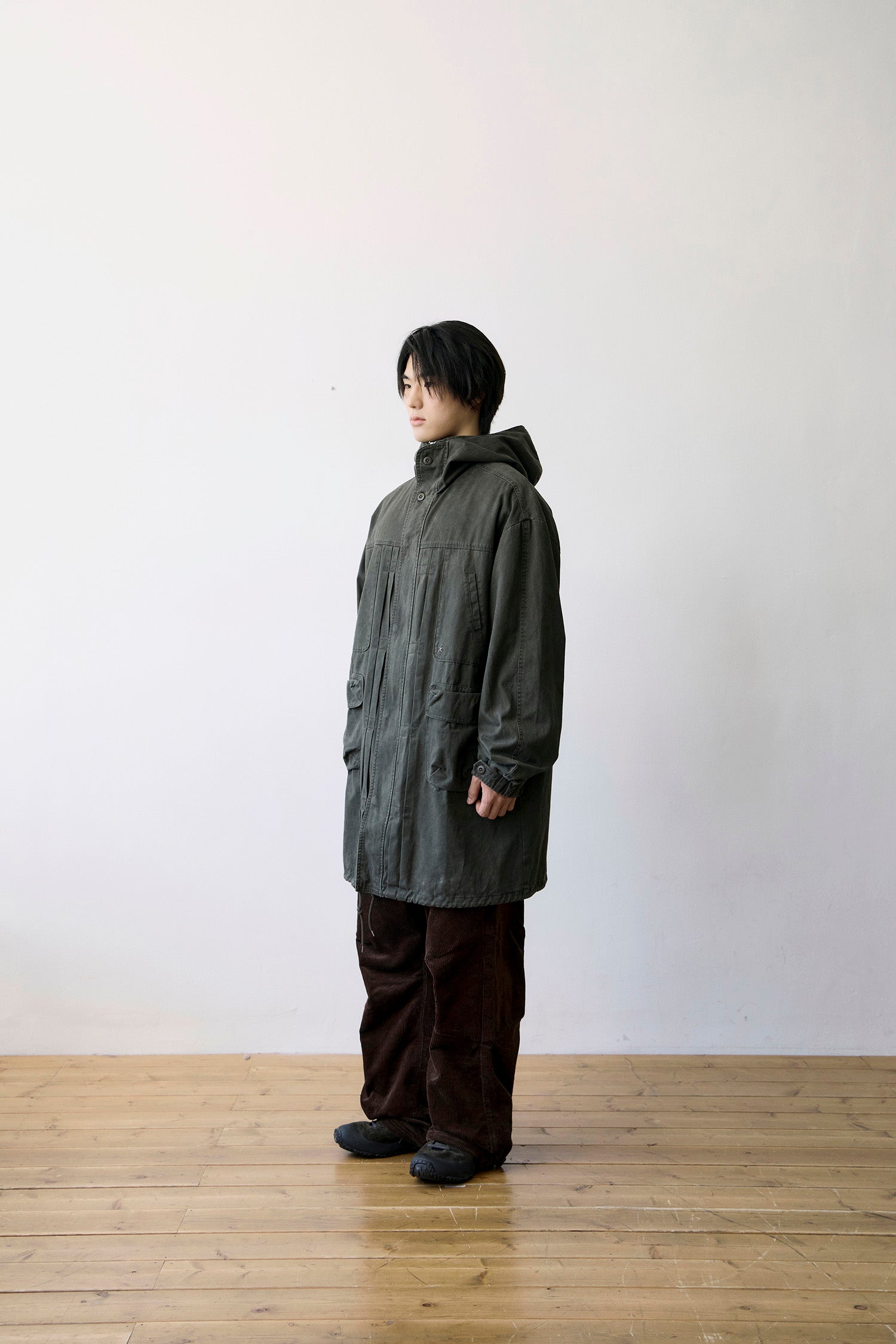 TCM vintage fishtail jacket (khaki)