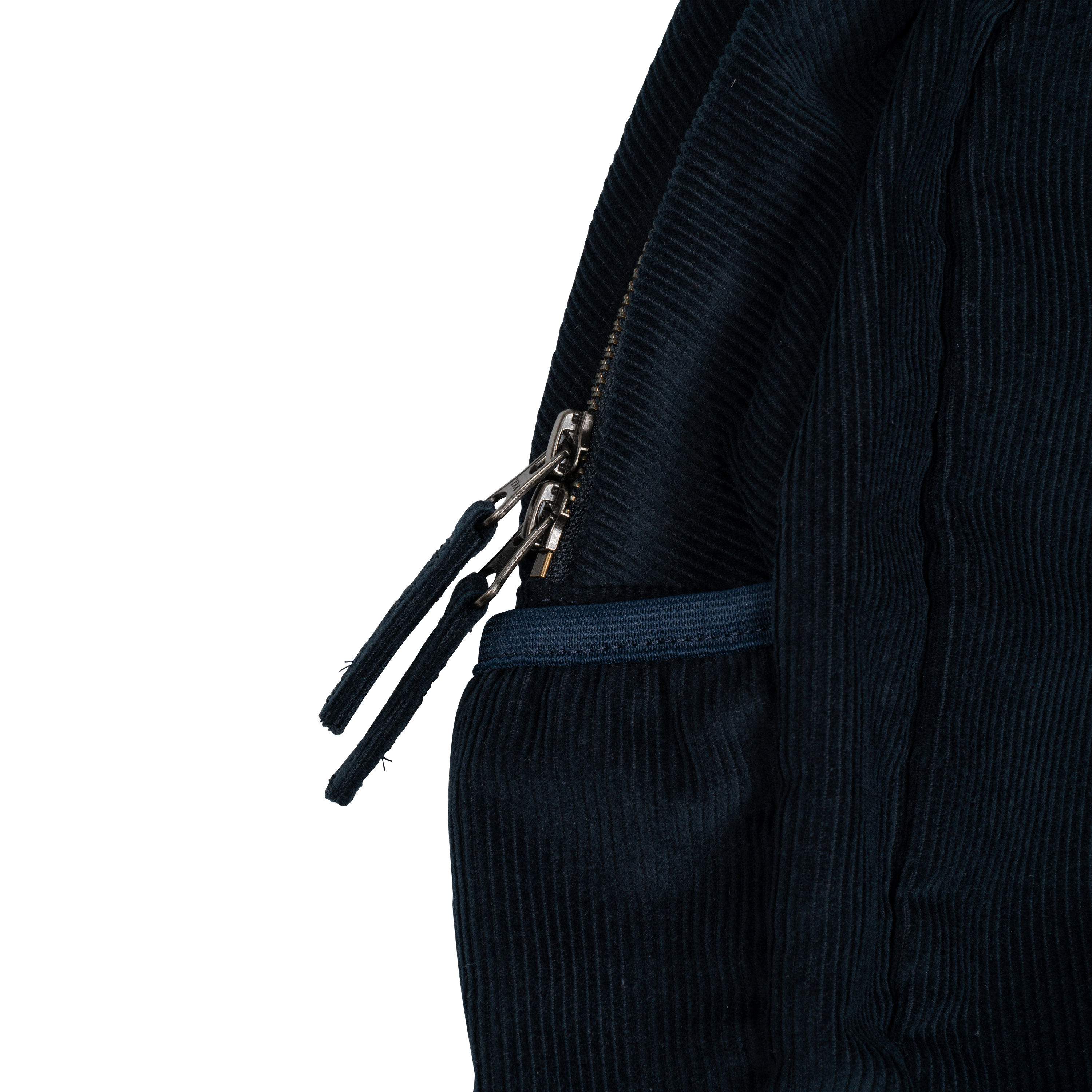 TCM mini logo corduroy backpack (navy)