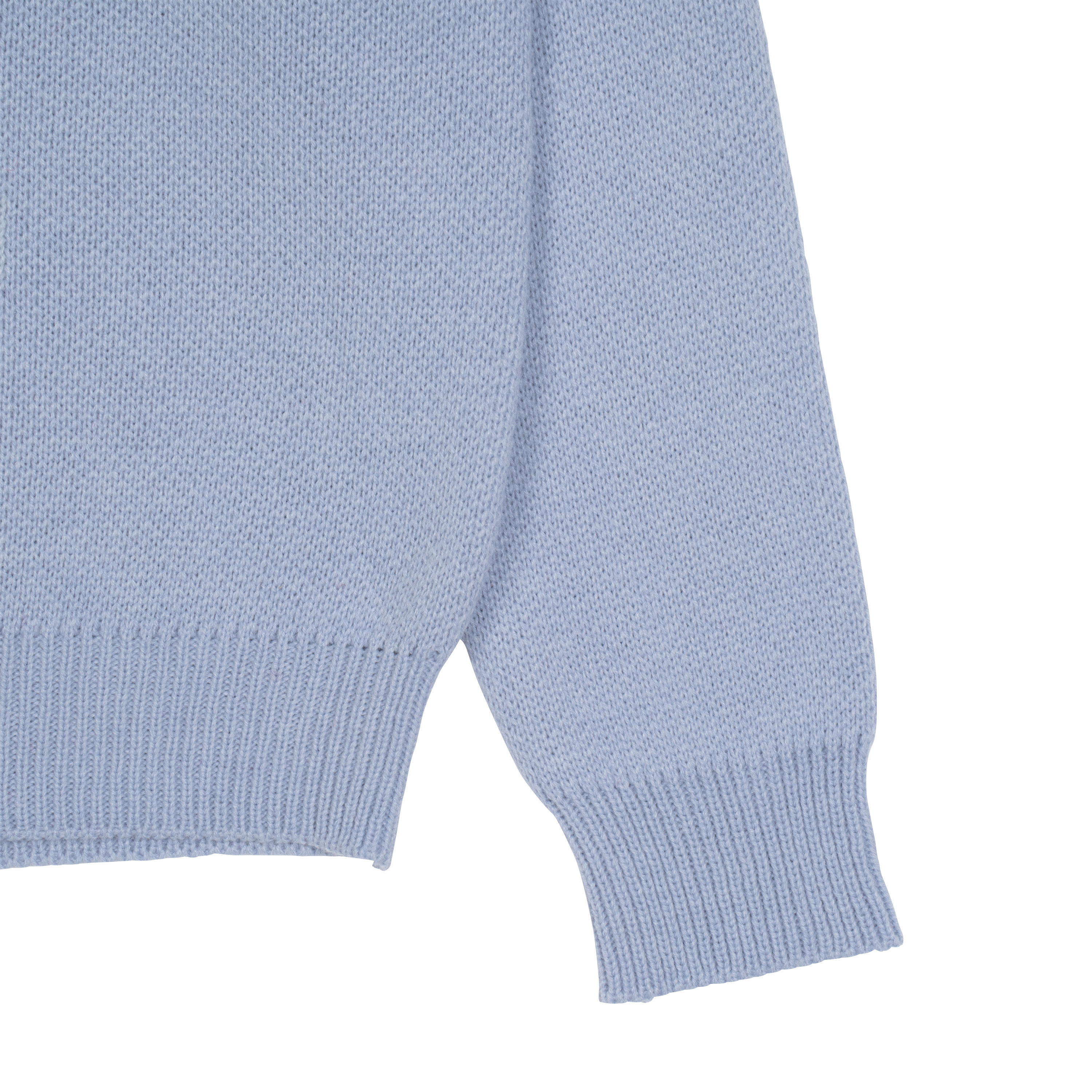 TCM typing logo knit (sky blue)