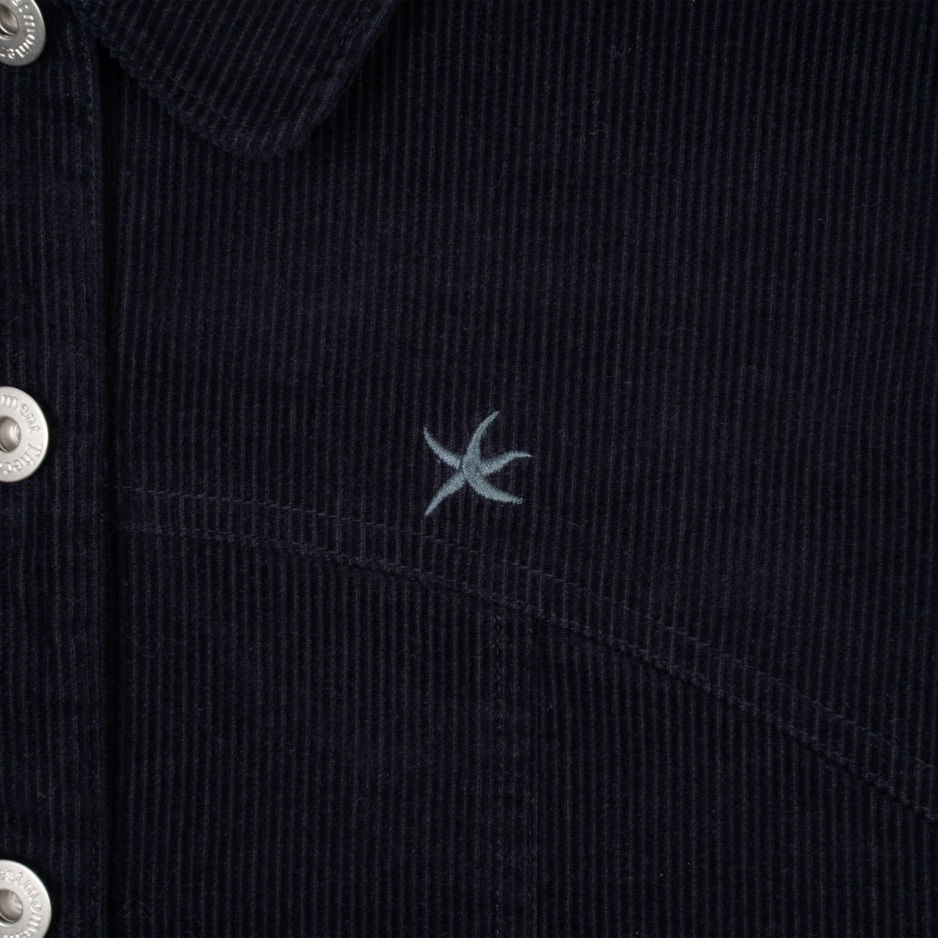 TCM mini logo work jacket (navy)