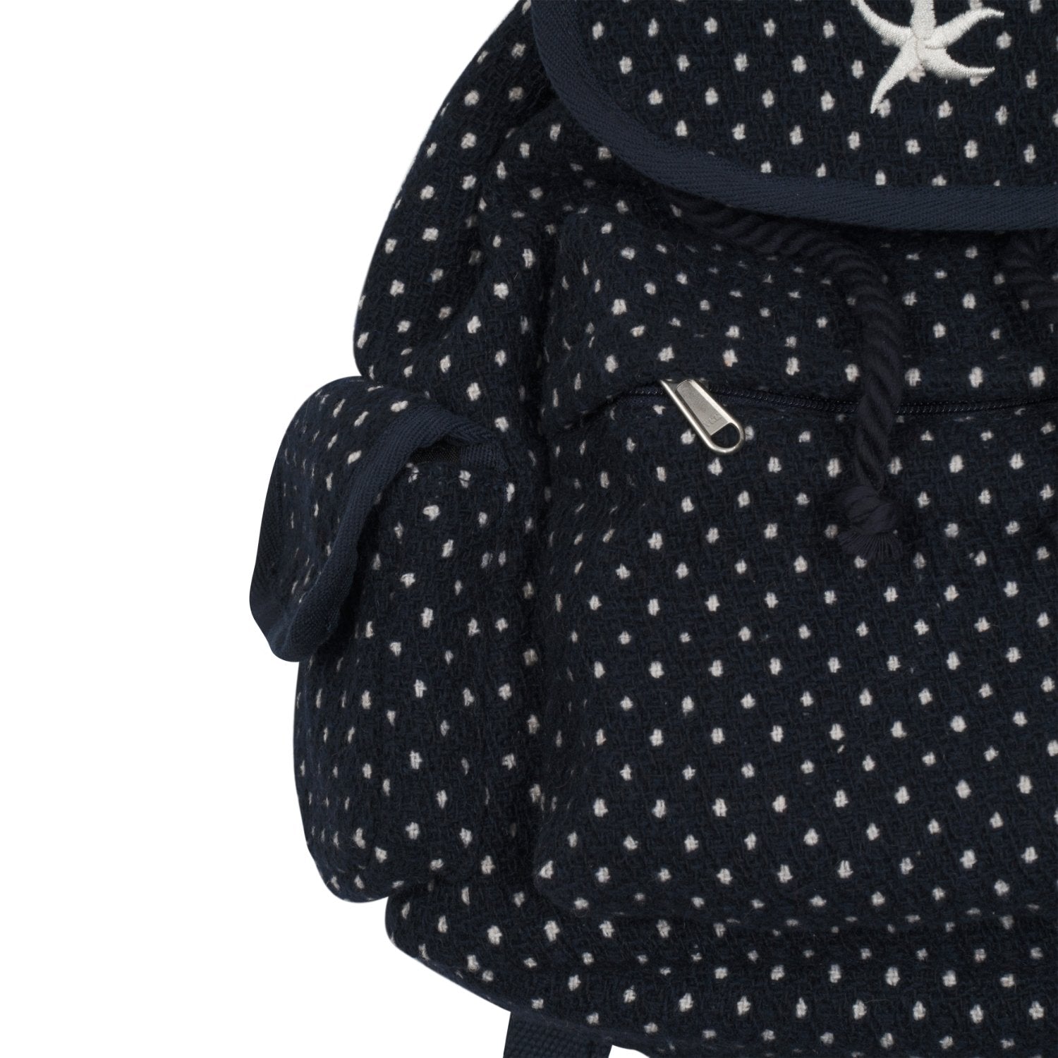 TCM starfish dot backpack (navy)