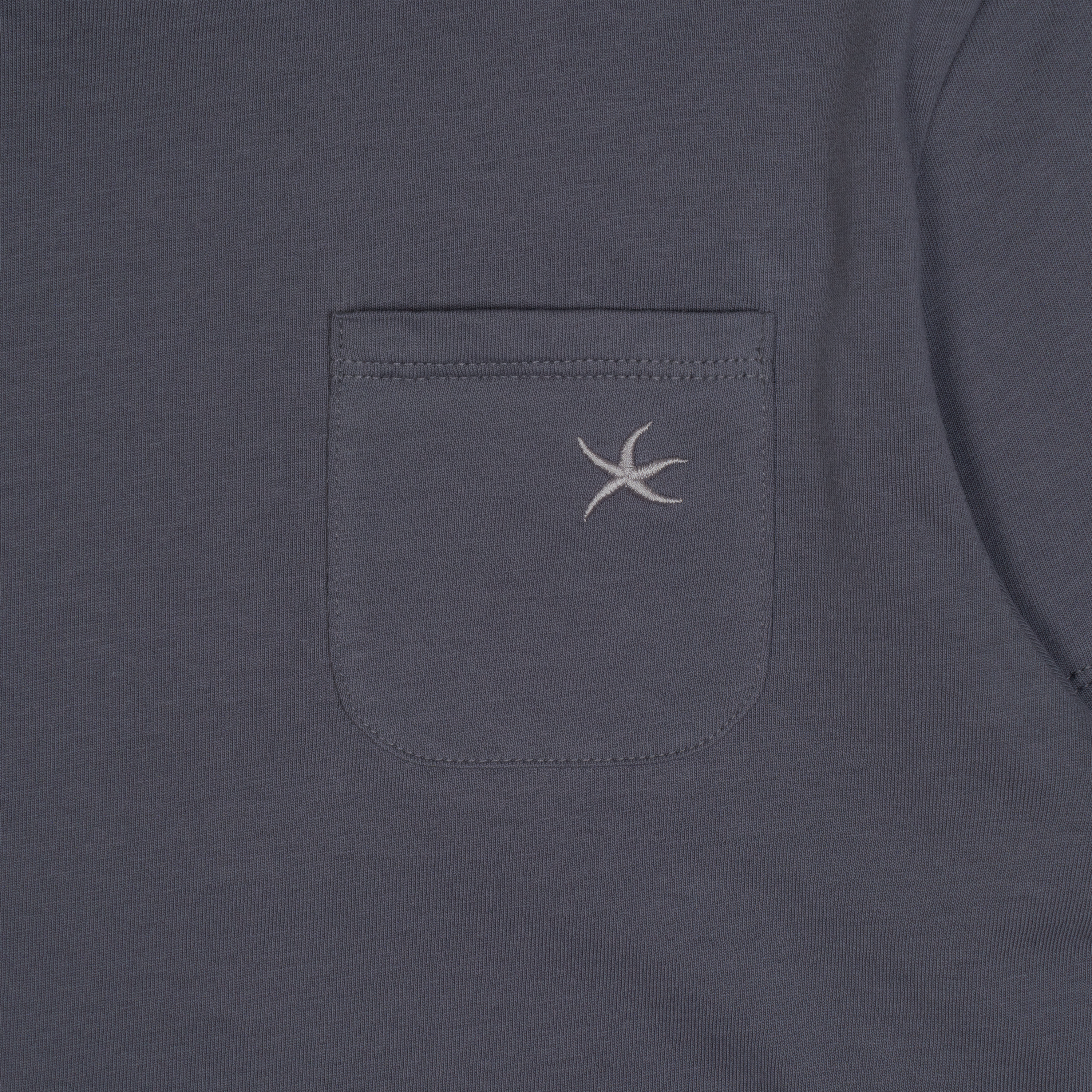 TCM stripe layered long sleeve (charcoal)