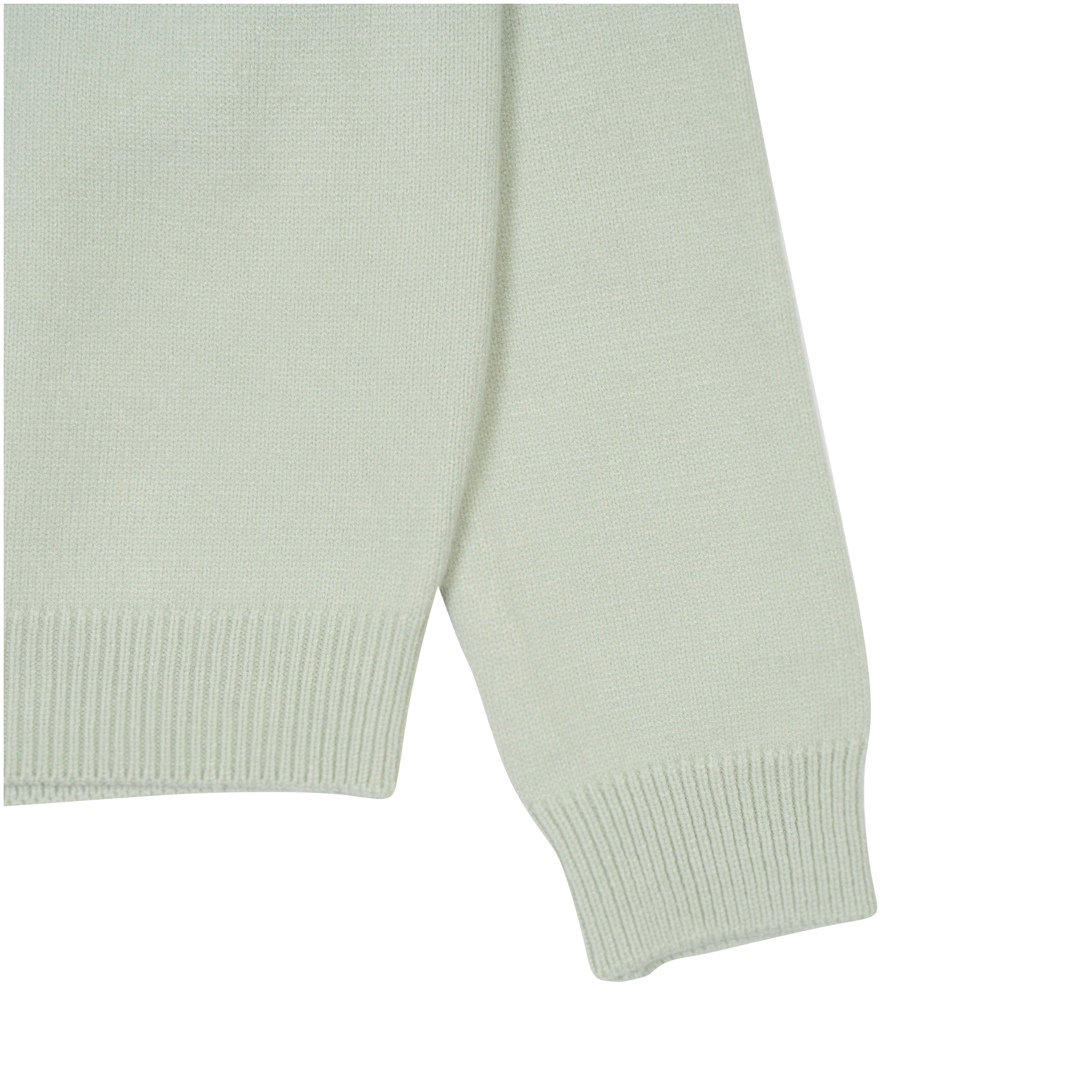 TCM mini logo knit cardigan (mint)