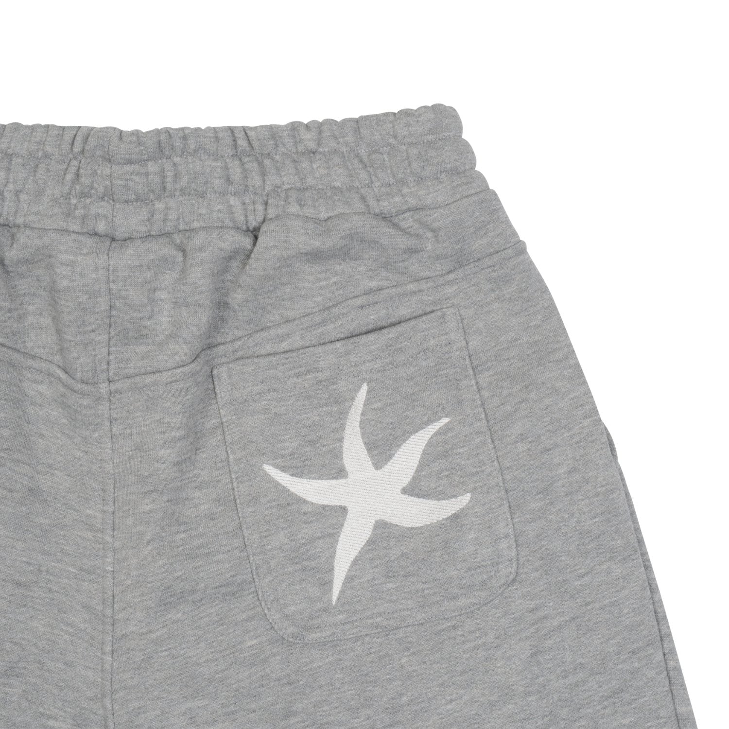 TCM back logo half sweat pants (grey)