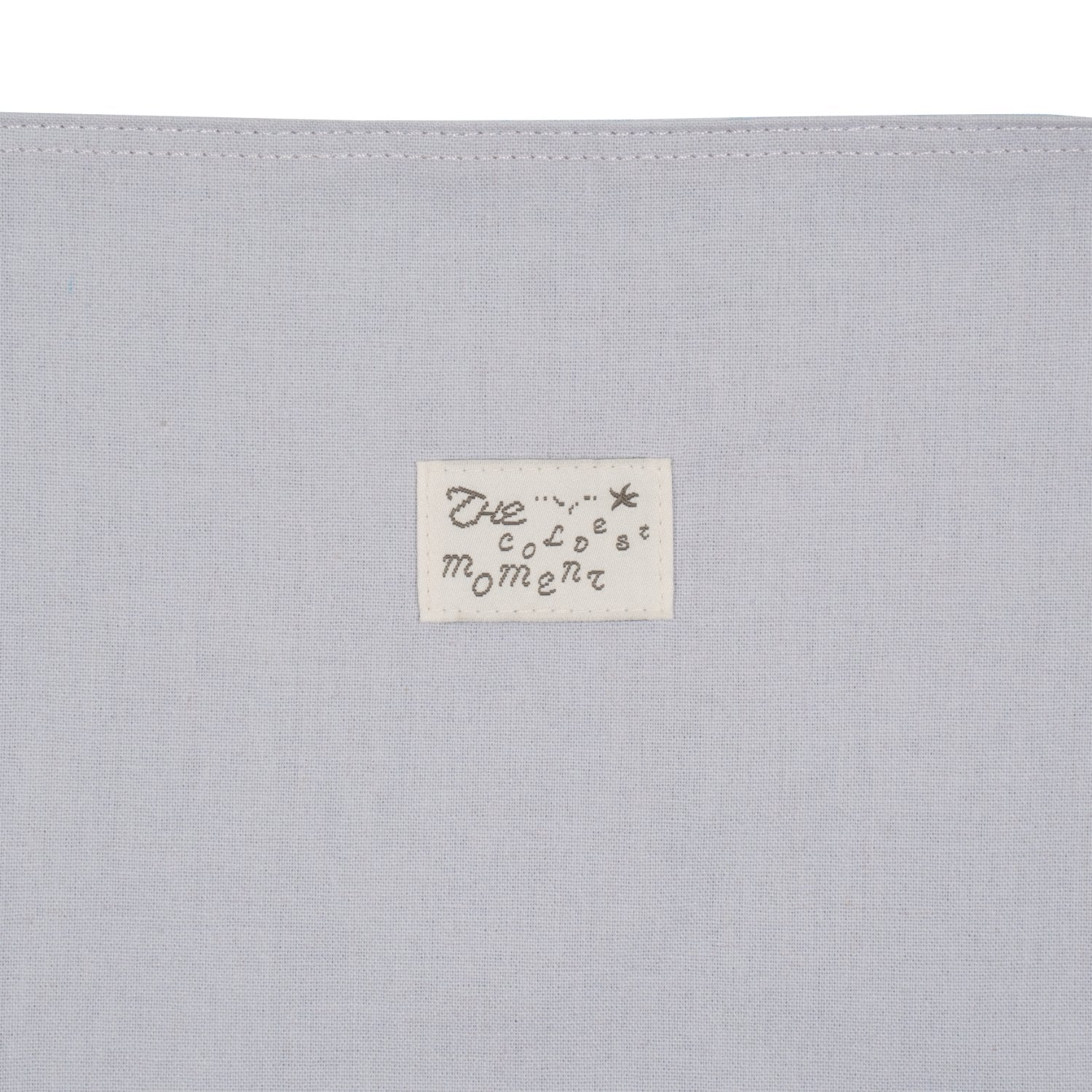 TCM starfish reversible tote bag (sky blue/grey)