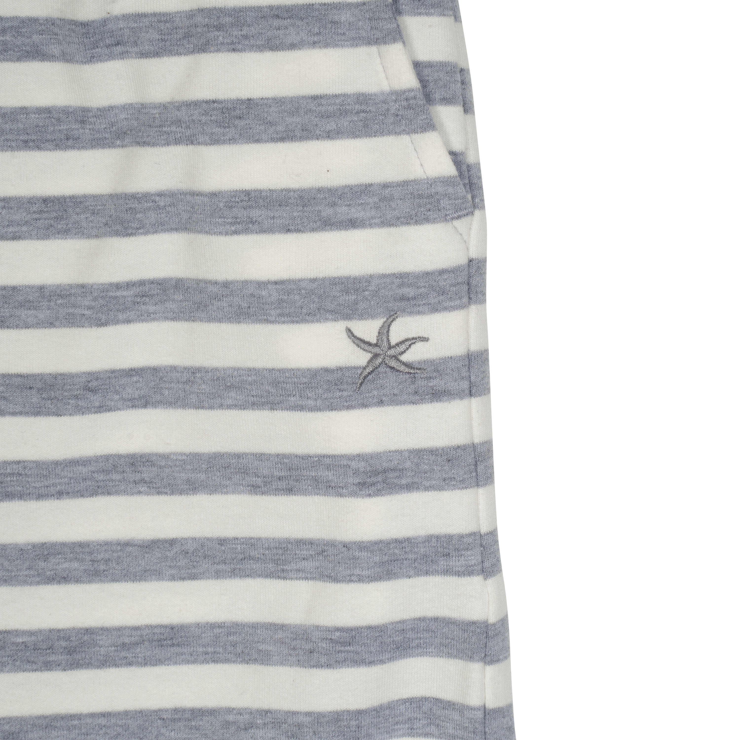 TCM stripe sweat pants (ivory/grey)