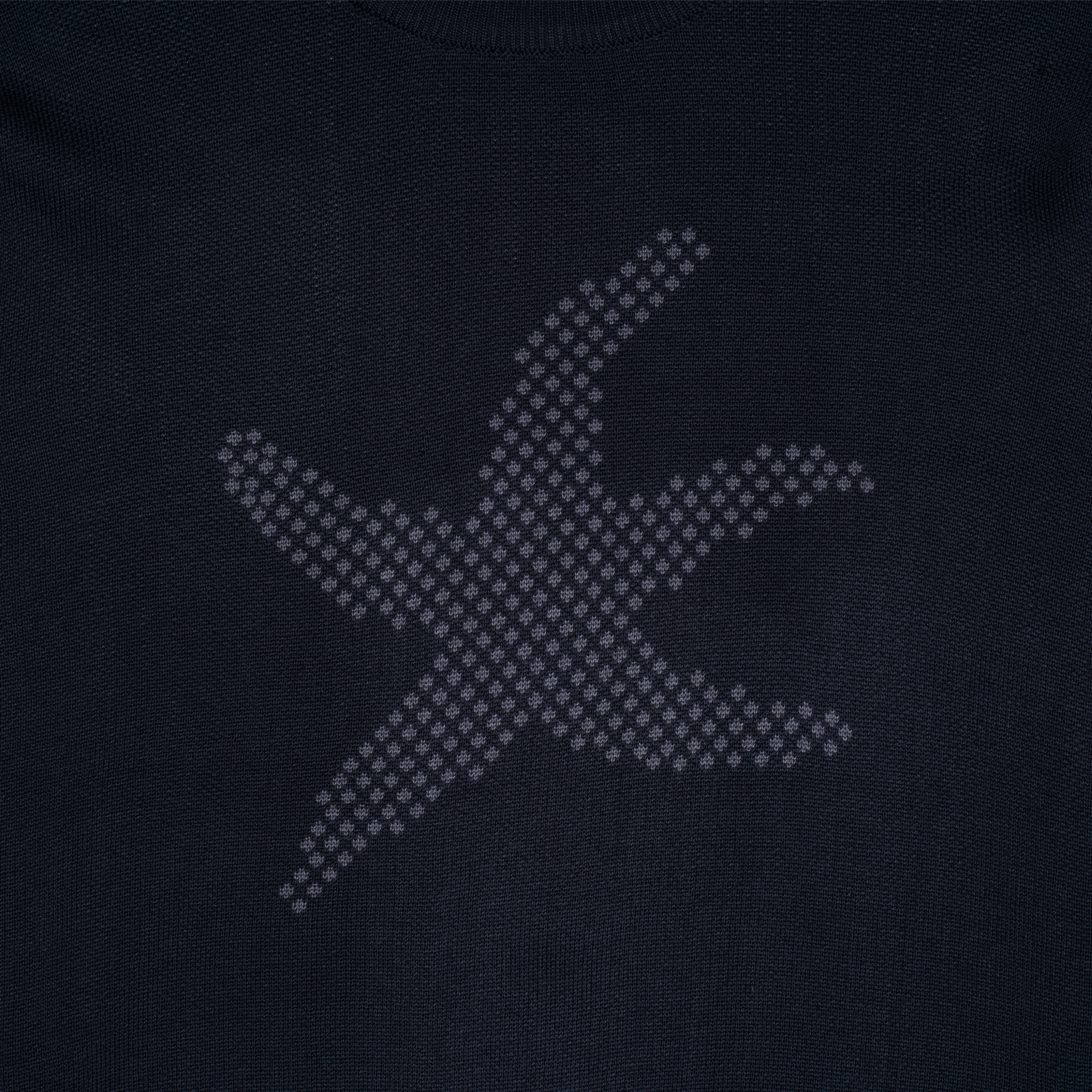 TCM starfish logo knit (navy)