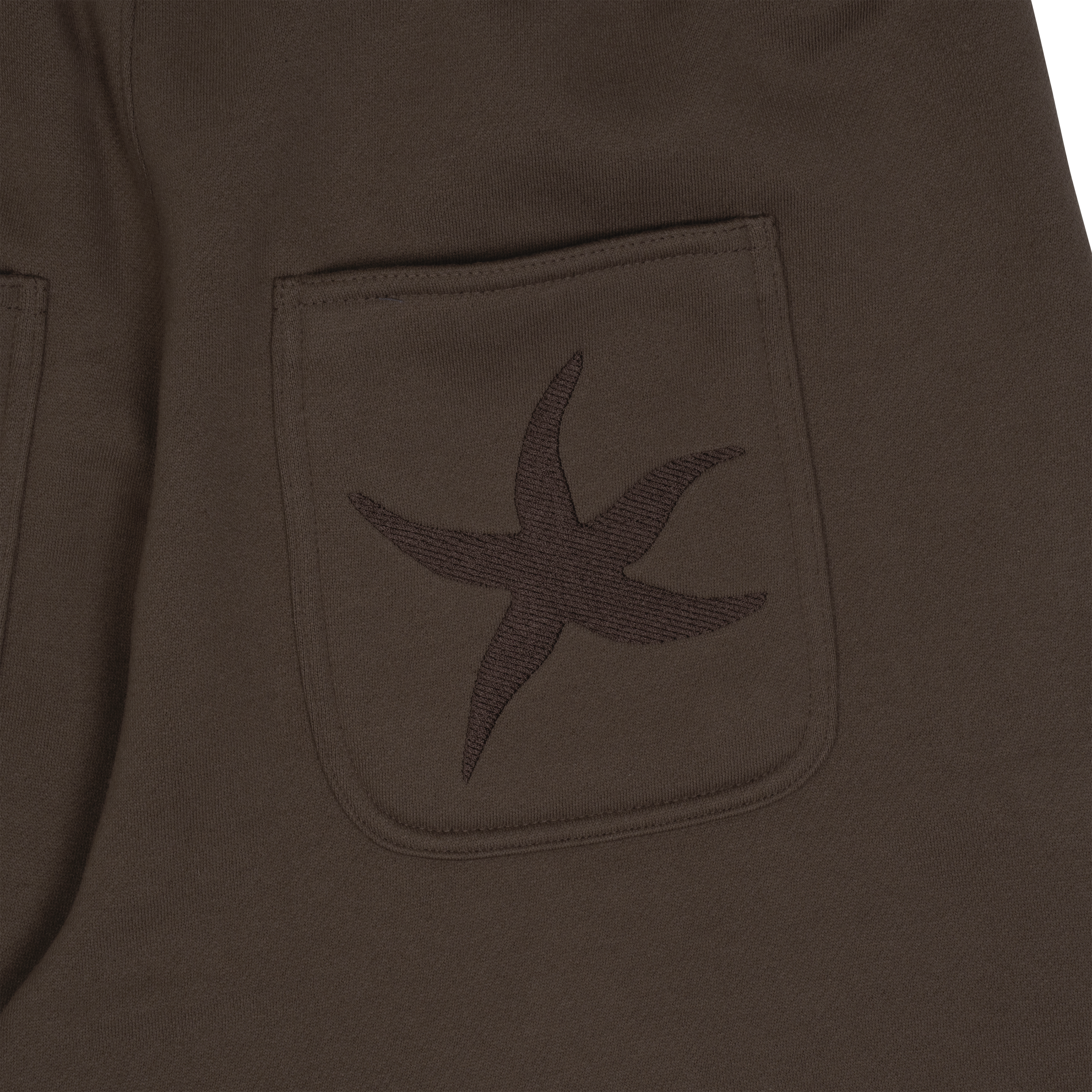 TCM starfish sweat pants (brown)