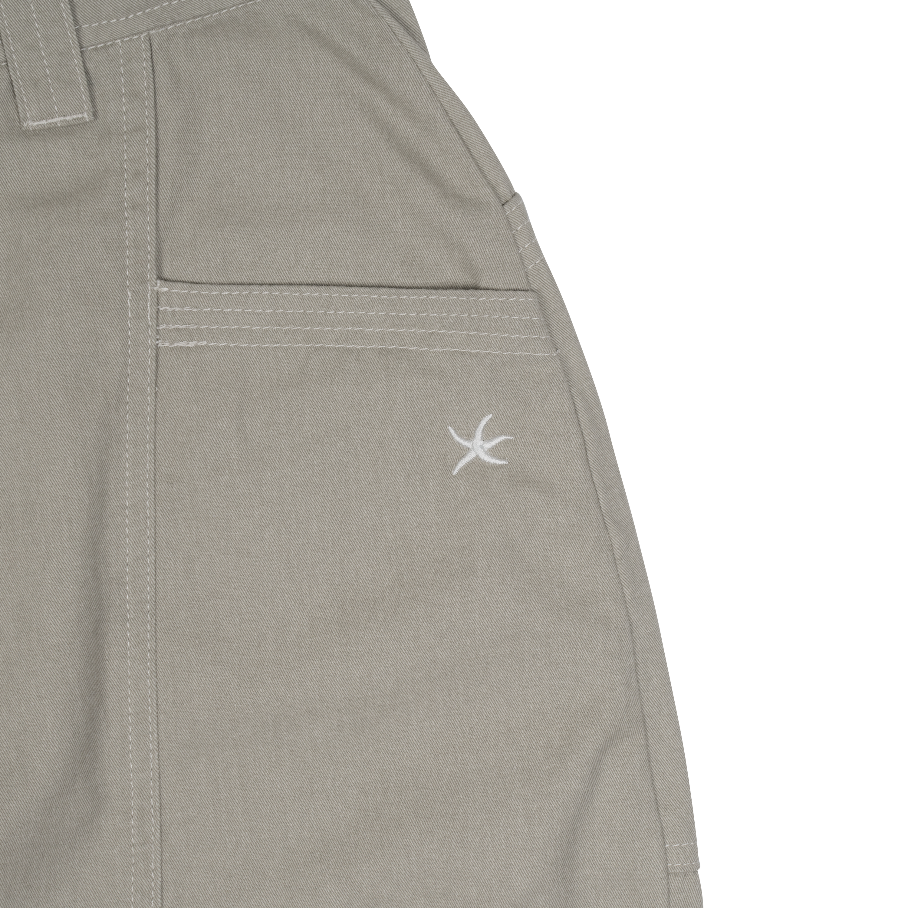 TCM stitch cargo pants (beige grey)