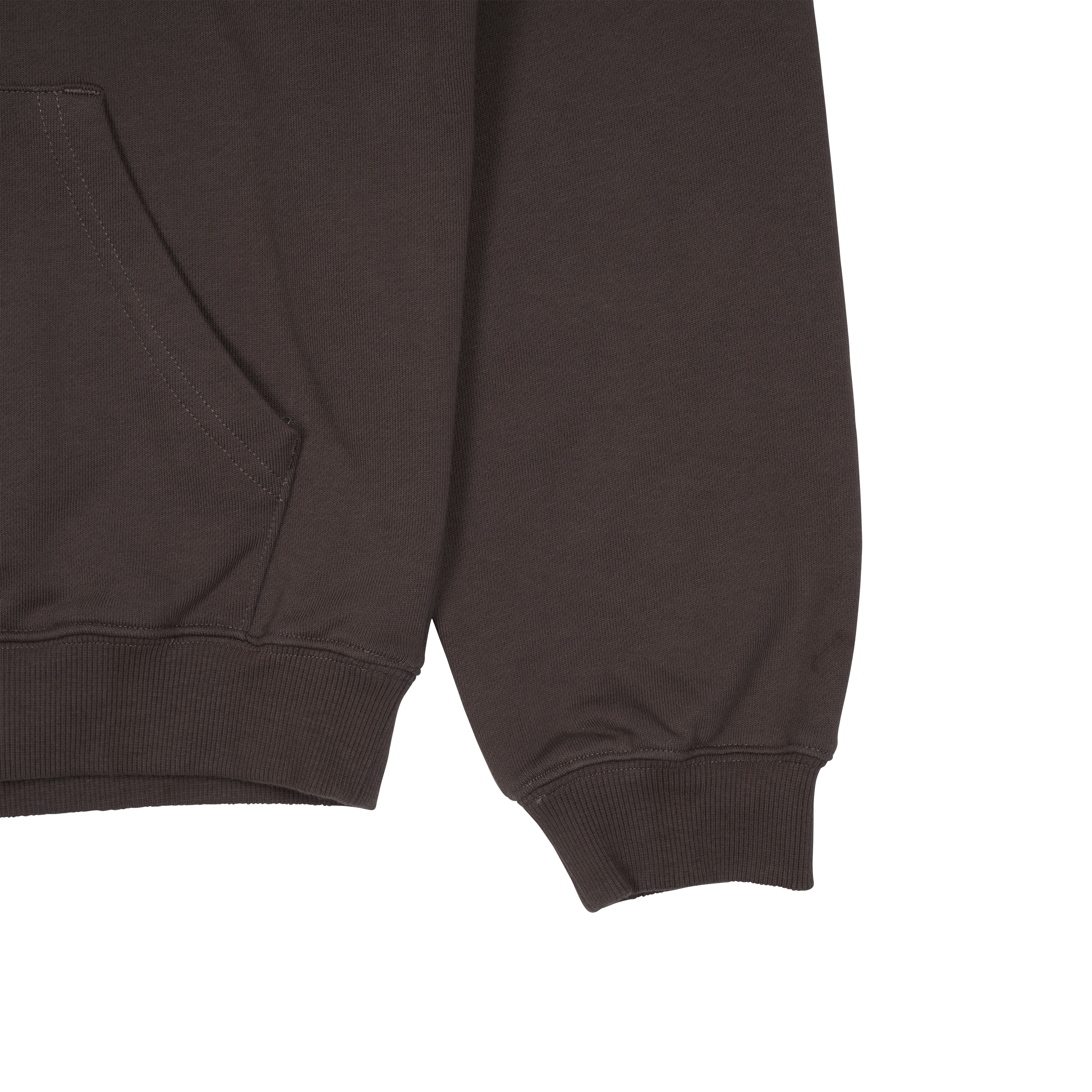 TCM starfish contour hoodie (brown)