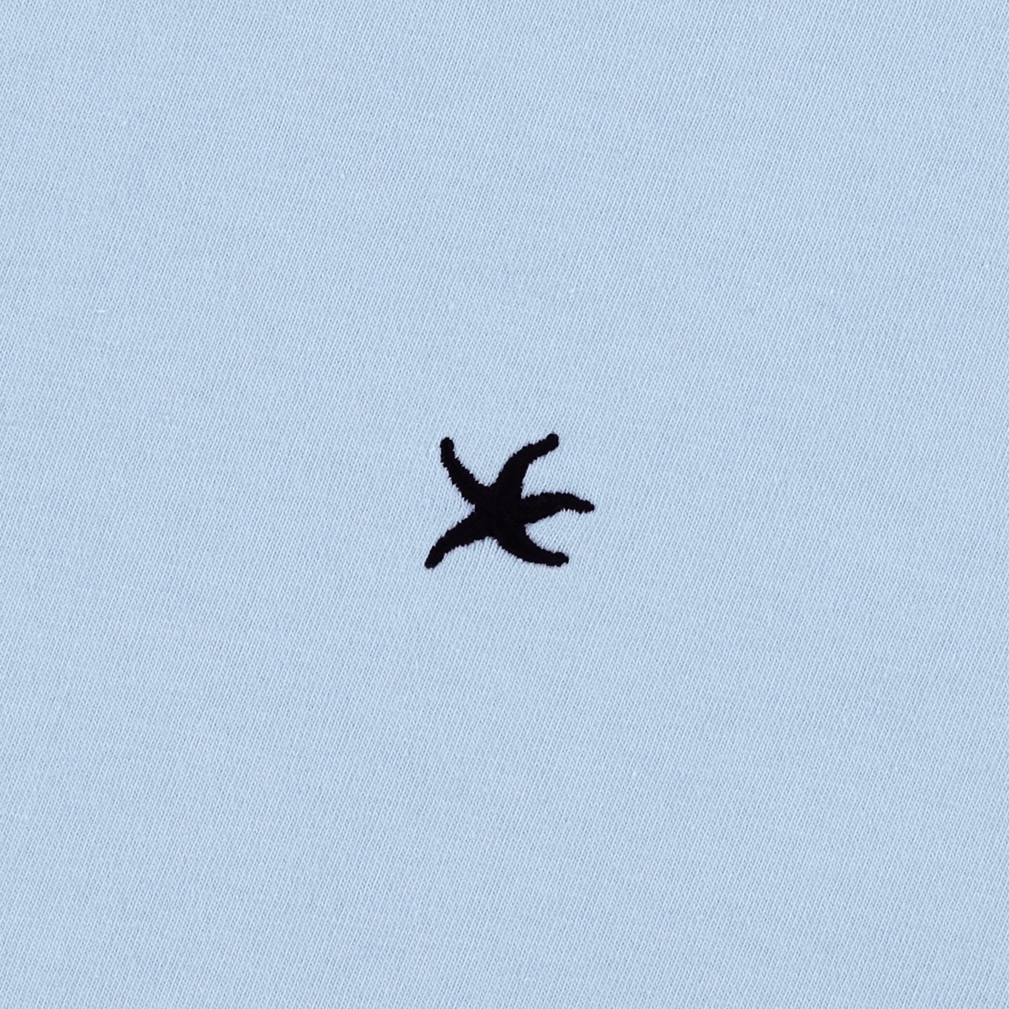 TCM starfish mini logo T (sky blue)