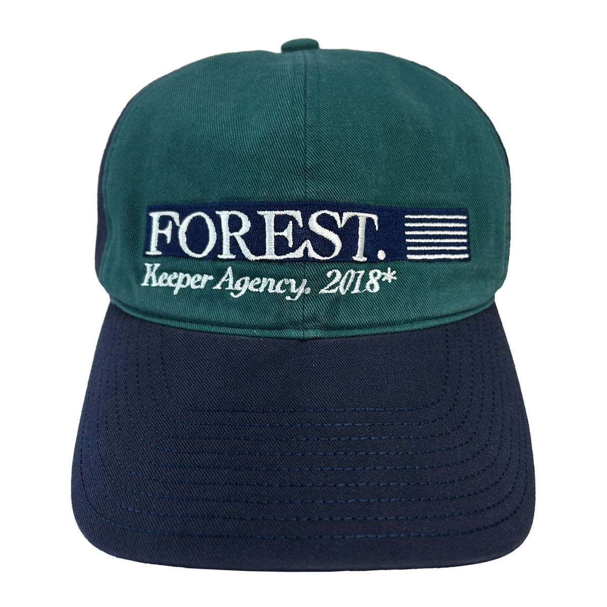 TCM forest cap navy t-shirt minimalist unisex