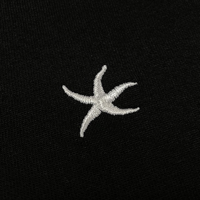 TCM starfish layered T (black)