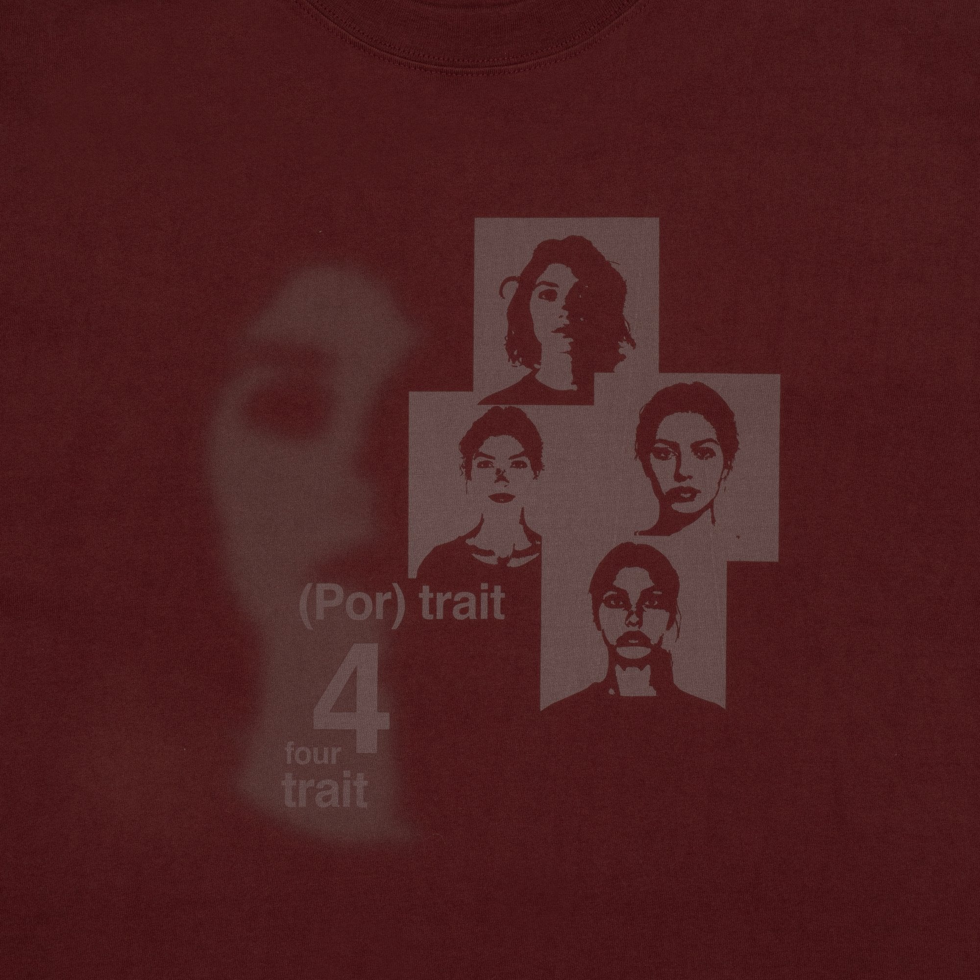 TCM 4trait T (burgundy)