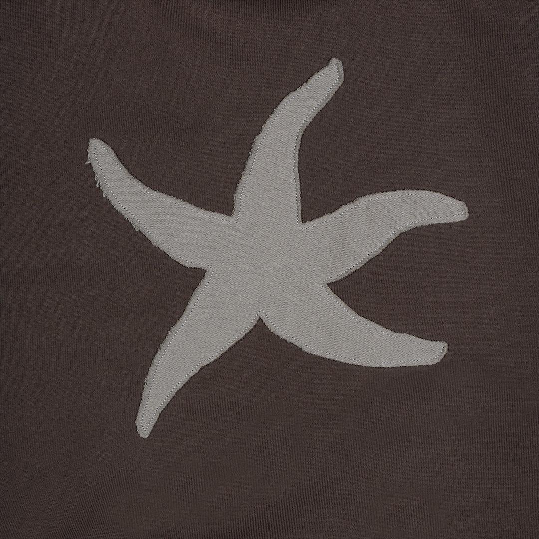 TCM vintage starfish hoodie (brown)