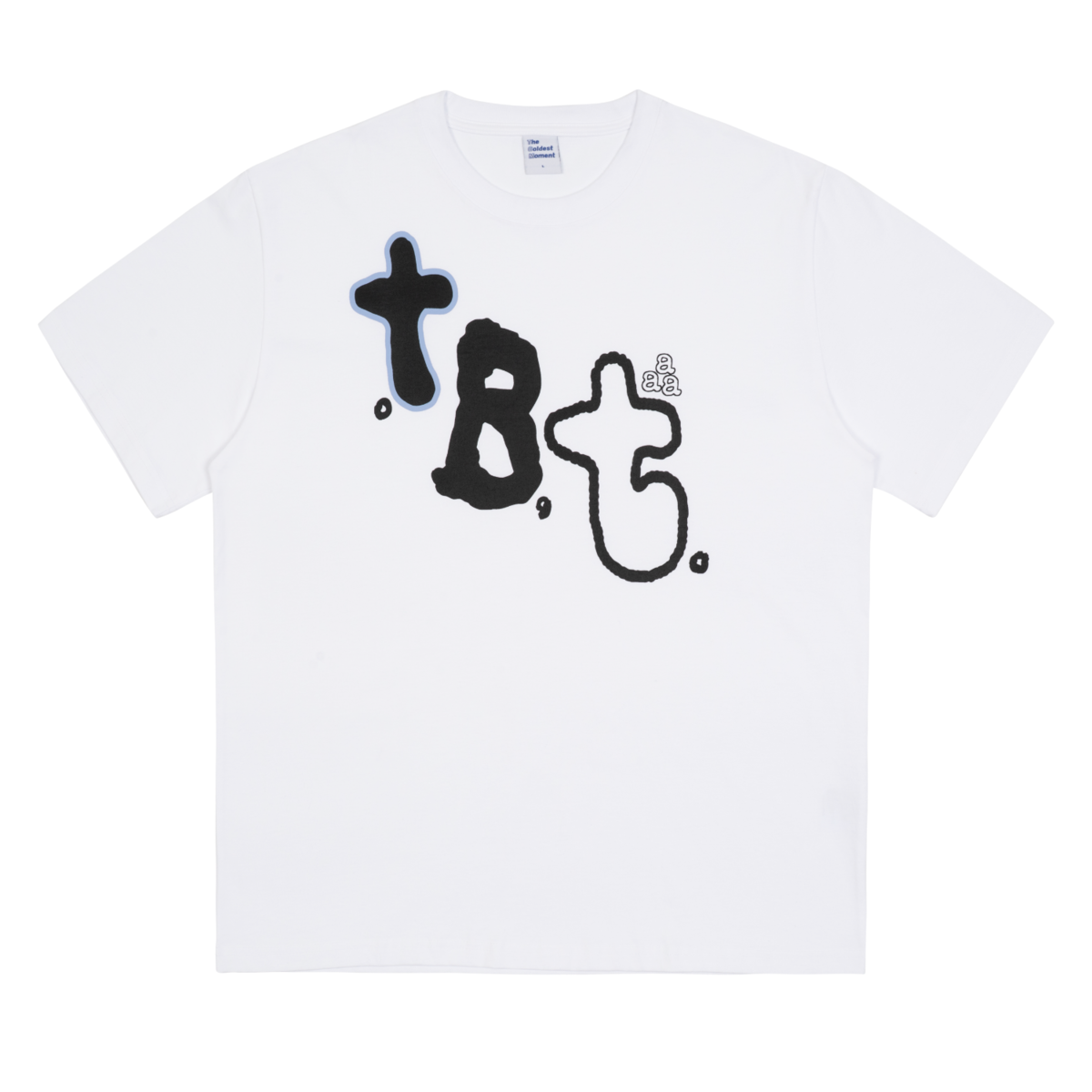 TCM white TBT T-shirt minimalist cotton unisex