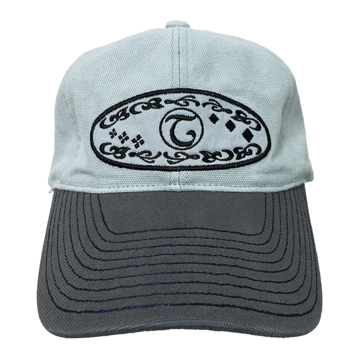TCM dia cap charcoal unisex minimalist cotton