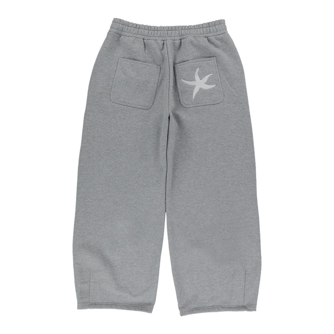 TCM starfish sweat pants grey minimalist unisex