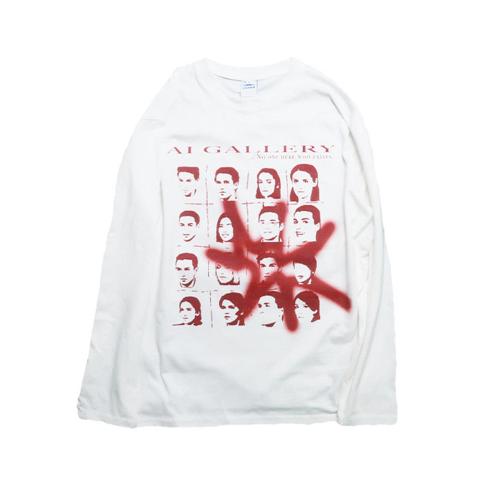 TCM ai gallery long sleeve ivory white cotton s...