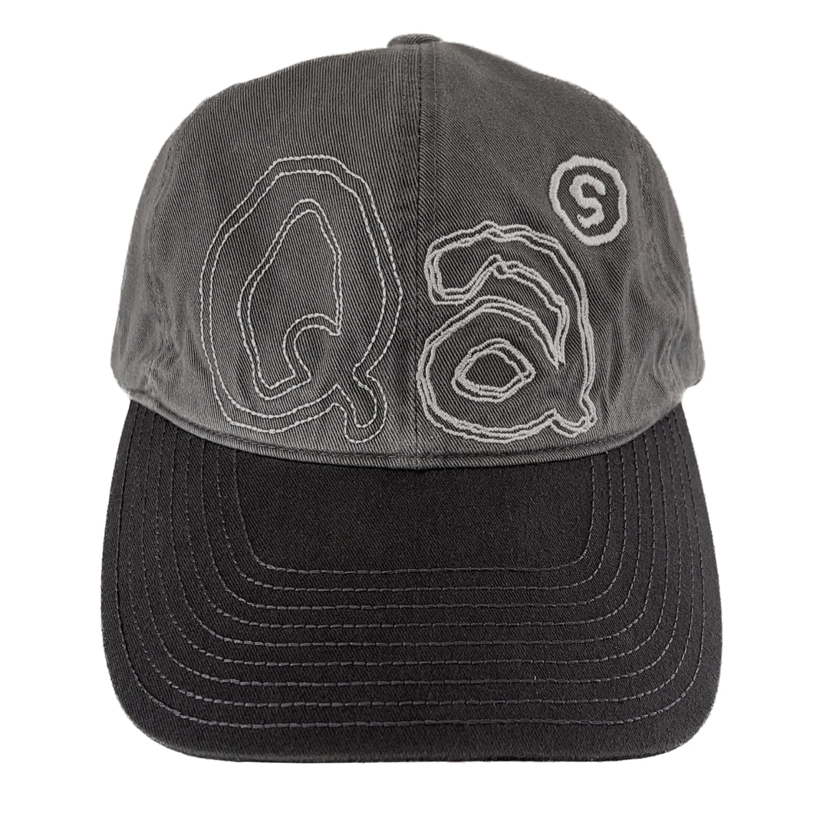 TCM charcoal QAS cap minimalist cotton unisex