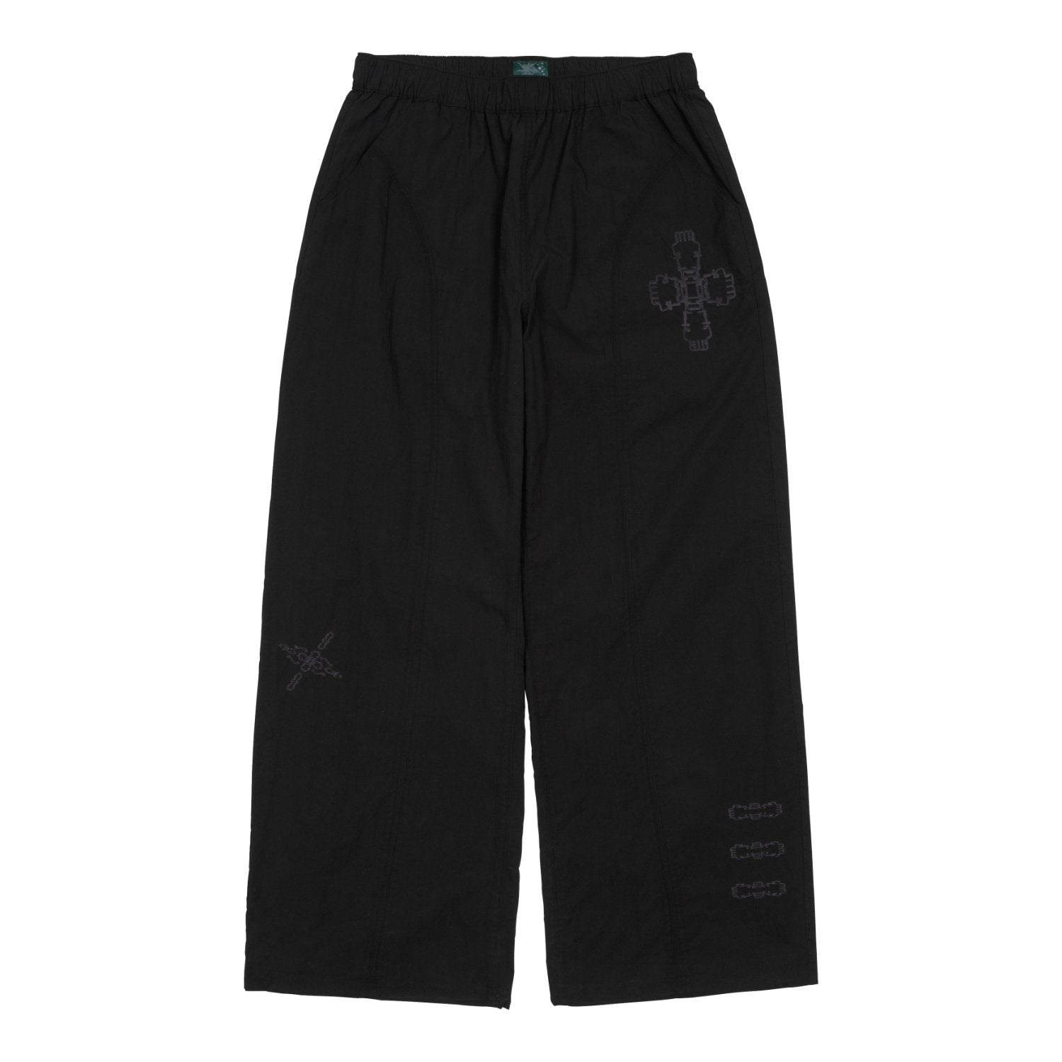 TCM ethnic nylon pants (black)
