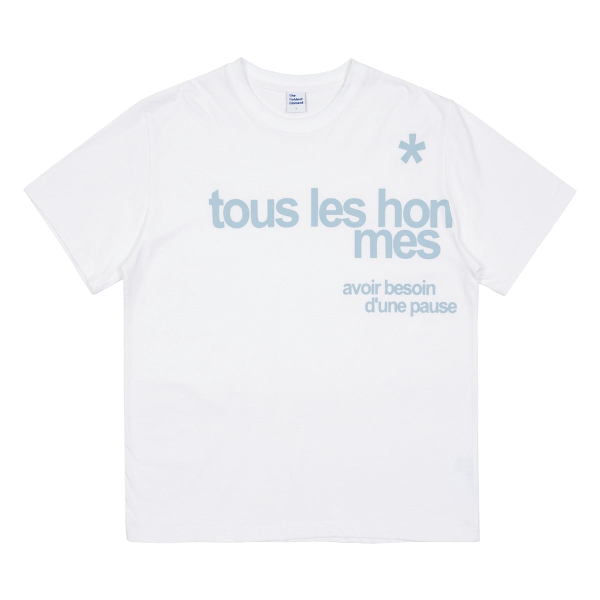 TCM white oems T-shirt minimalist cotton comfort