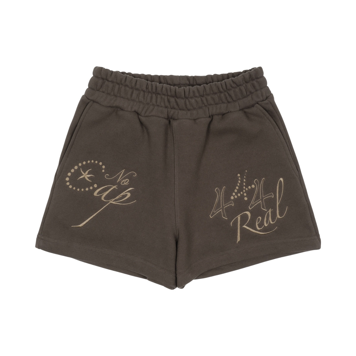 TCM brown cap short sweat pants comfortable cotton