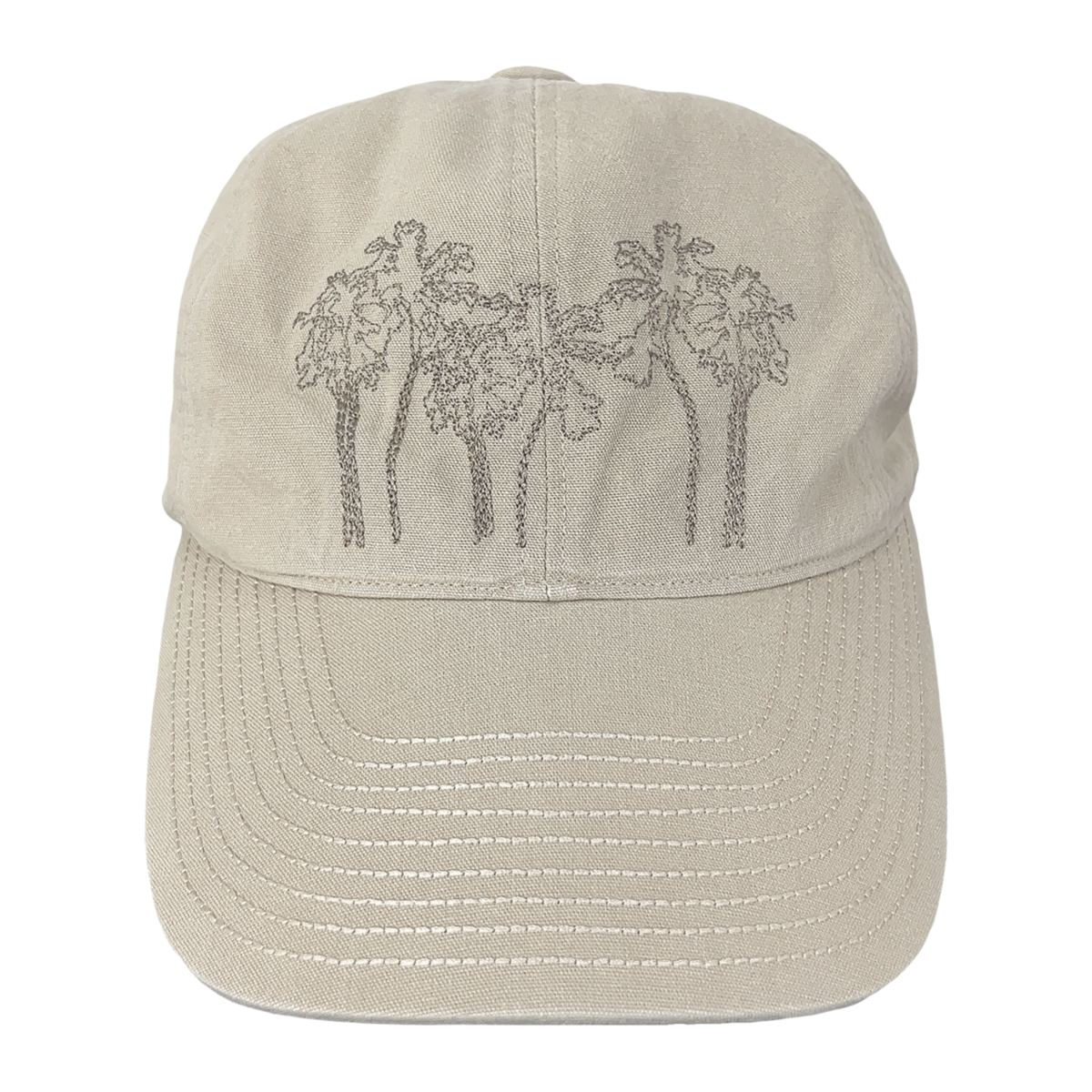 TCM tropical cap beige minimalist cotton comfort