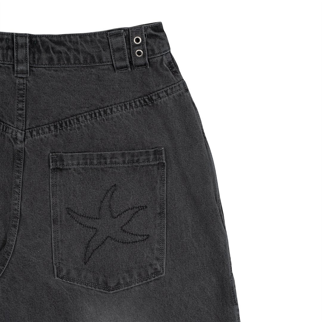 TCM starfish denim pants (grey)