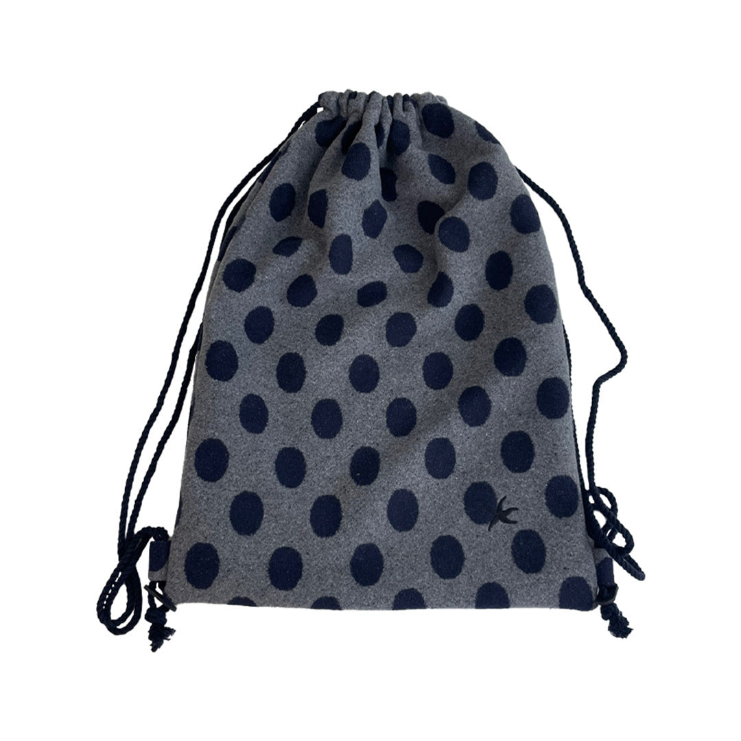 TCM dot gym sack charcoal t shirt minimalist co...