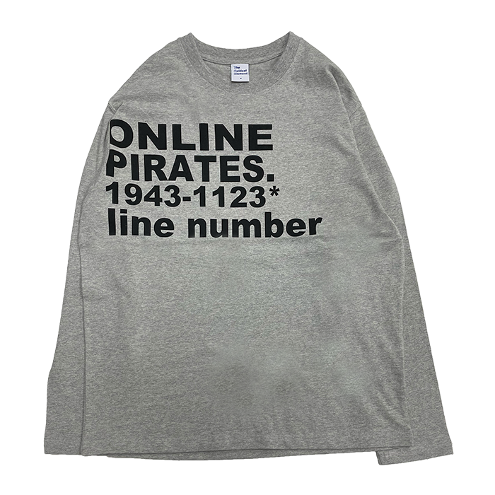 TCM grey long sleeve unisex minimalist comfort