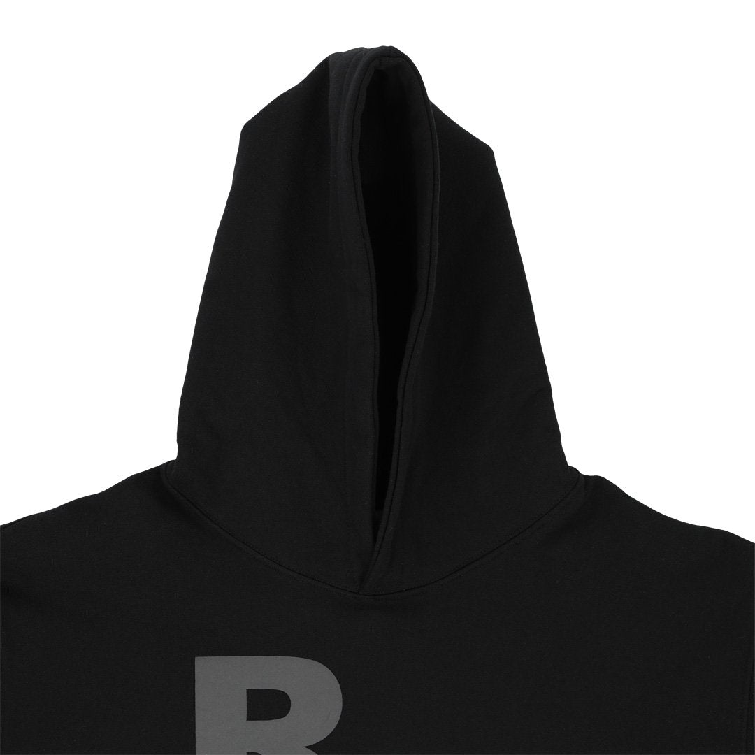TCM rag hoodie (black)