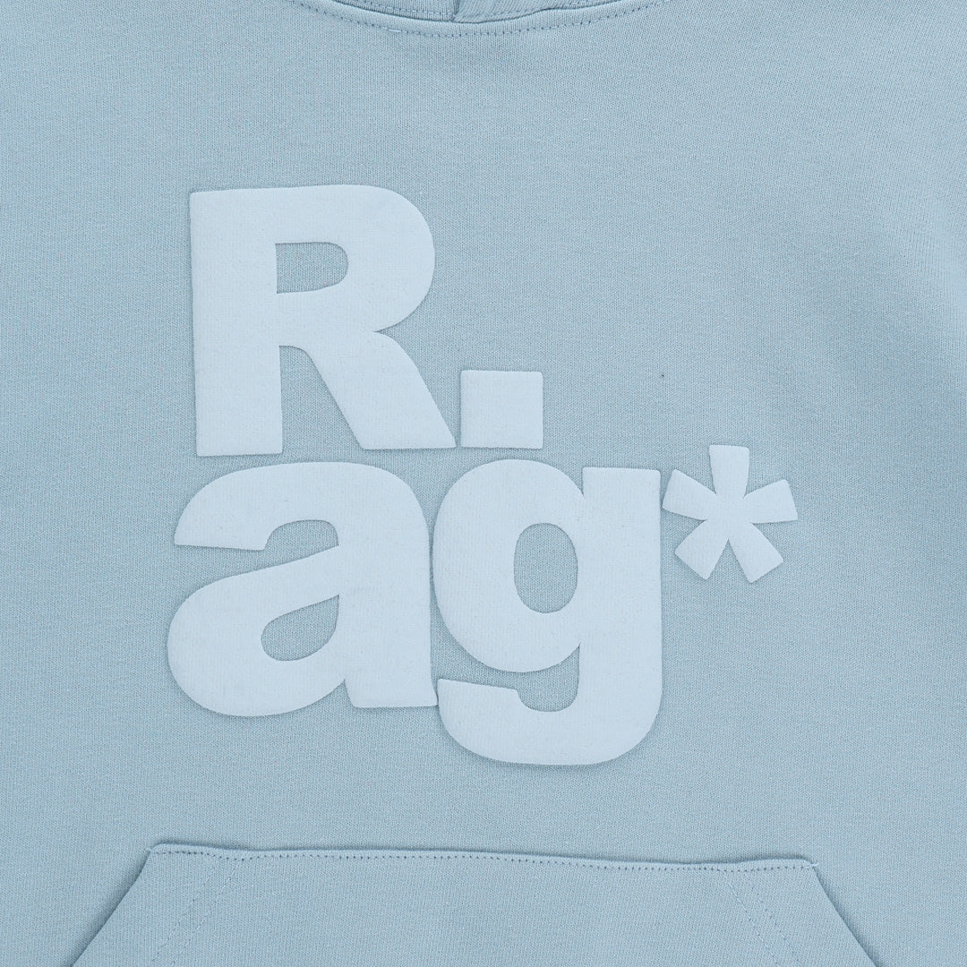 (w) TCM rag hoodie (sky blue)