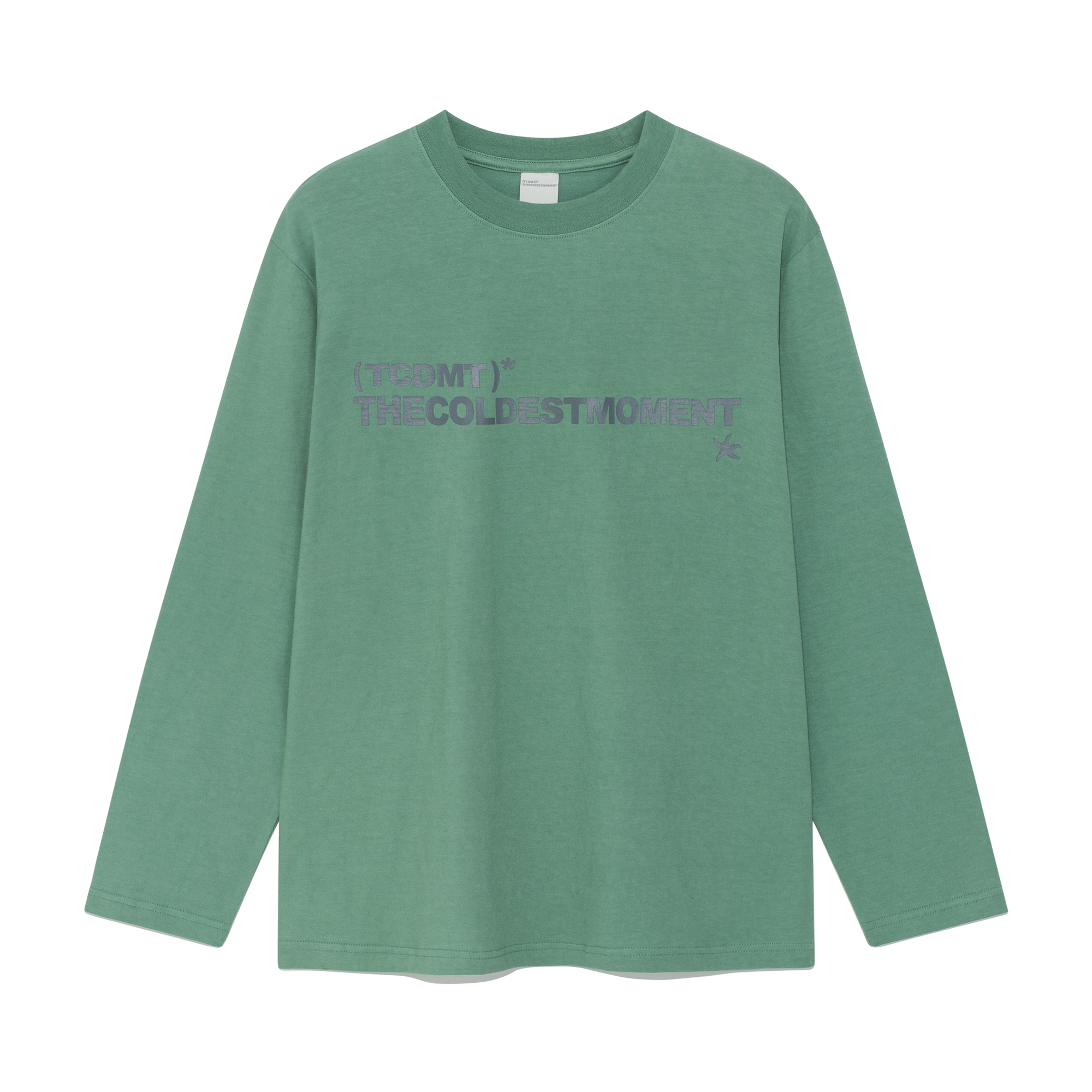 TCM box long sleeve (ash green)