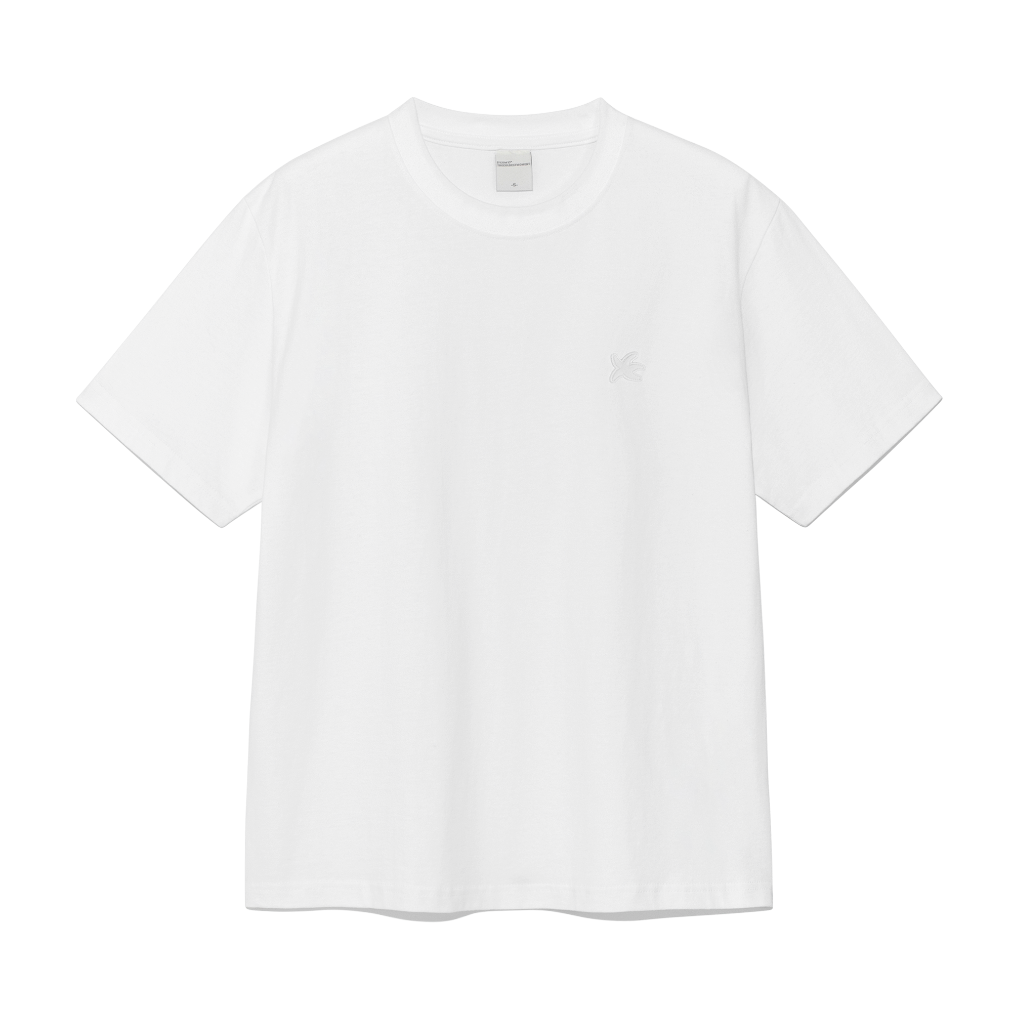 TCM starfish label T (white)