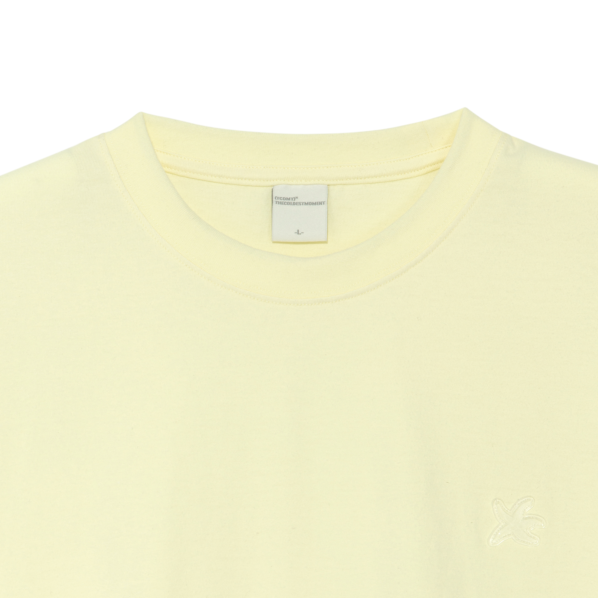 TCM starfish label T (lemon)