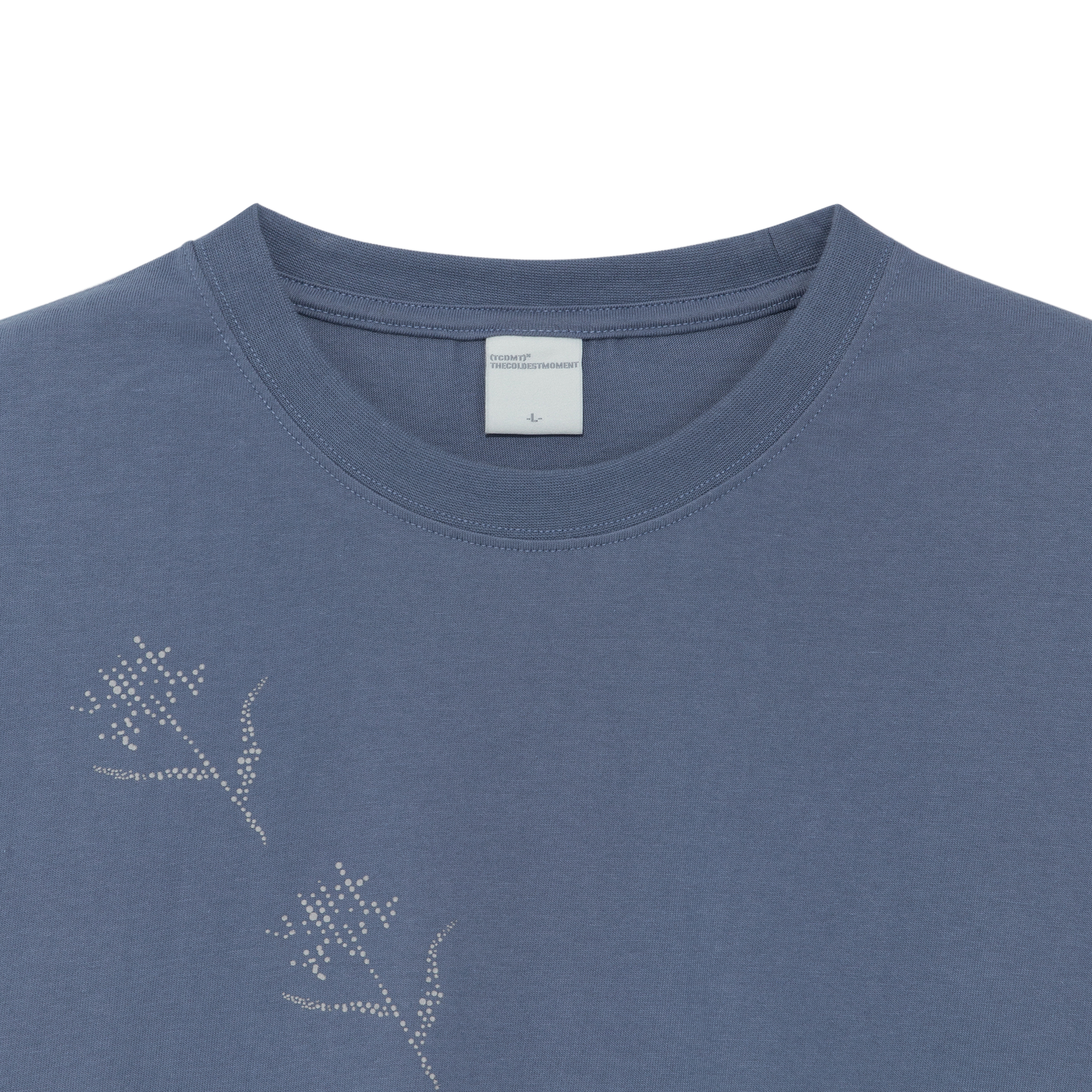 TCM dot flower T (blue)