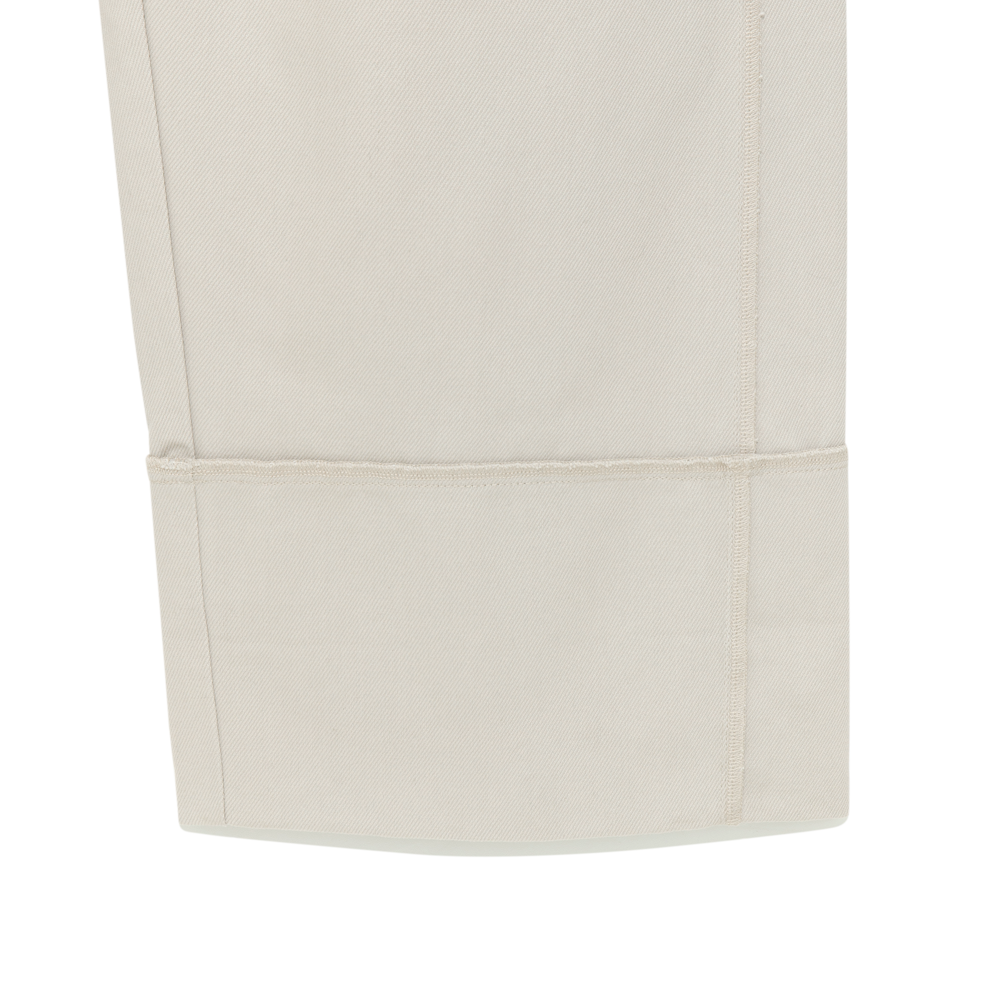 TCM cut out offset pocket pants (beige)