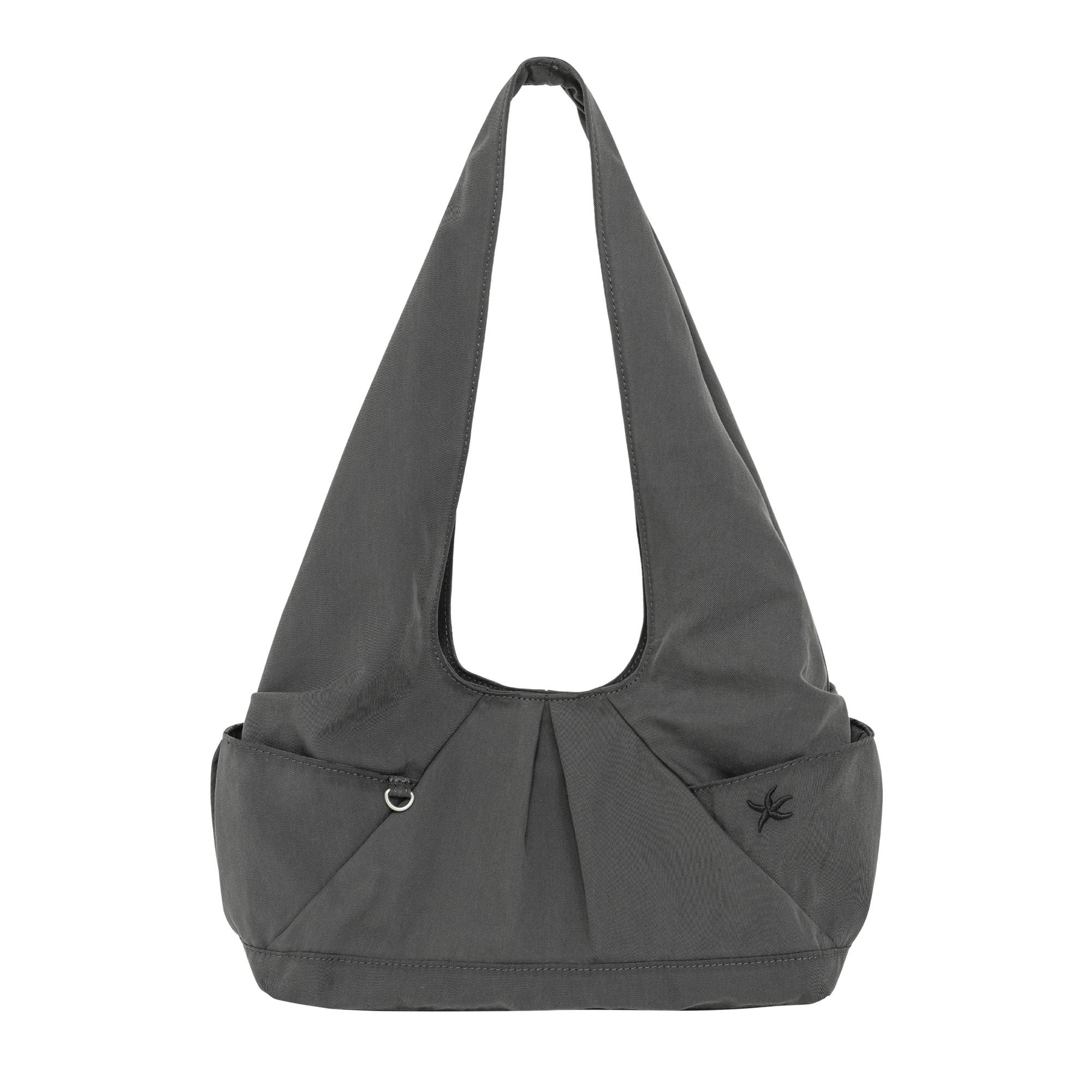 TCM pleated bag (charcoal)
