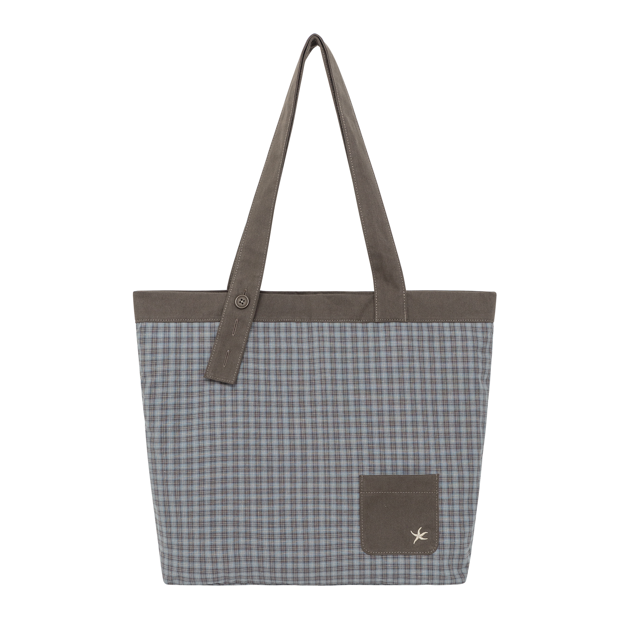 TCM starfish reversible eco bag (brown)