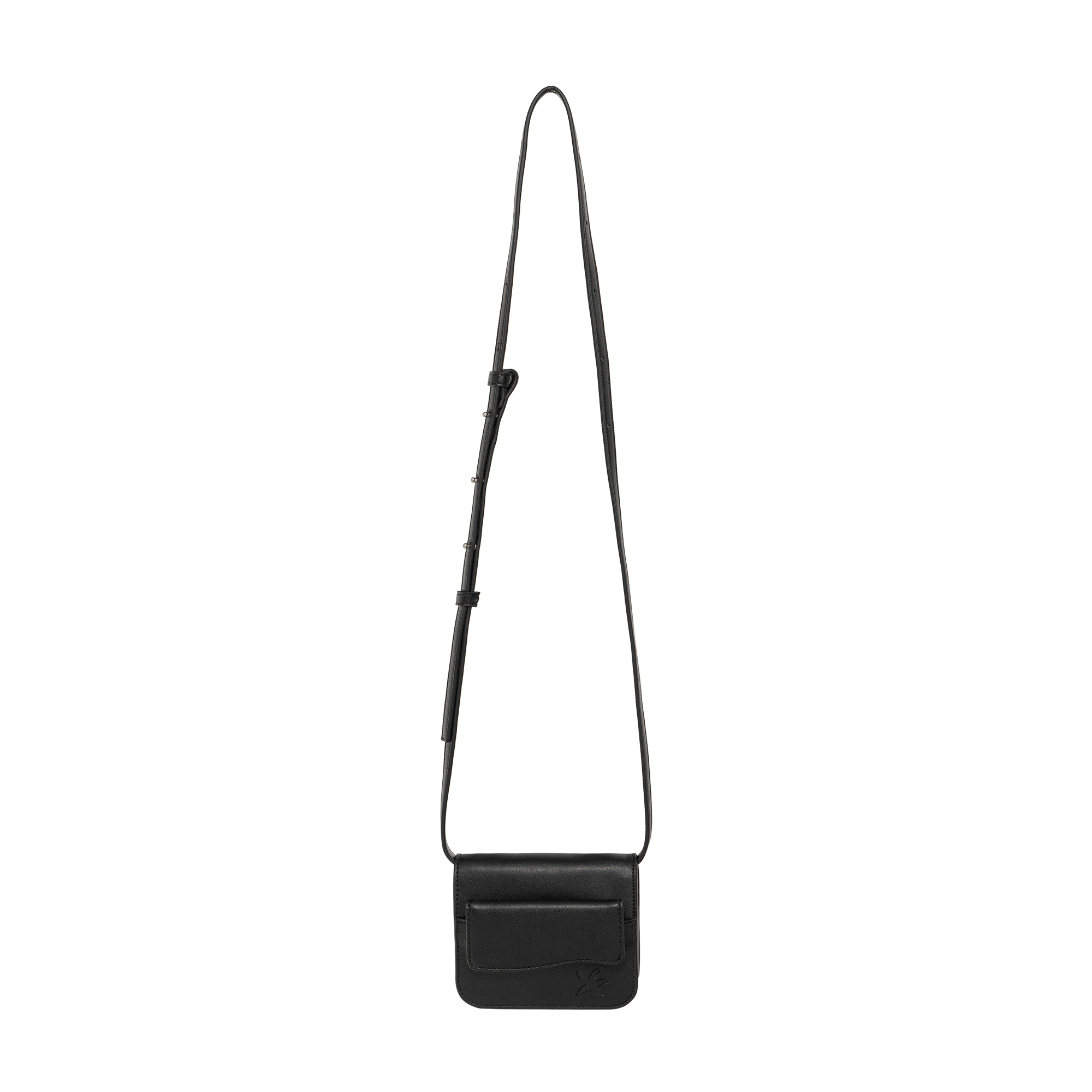 TCM 3-way mini flap bag (black)