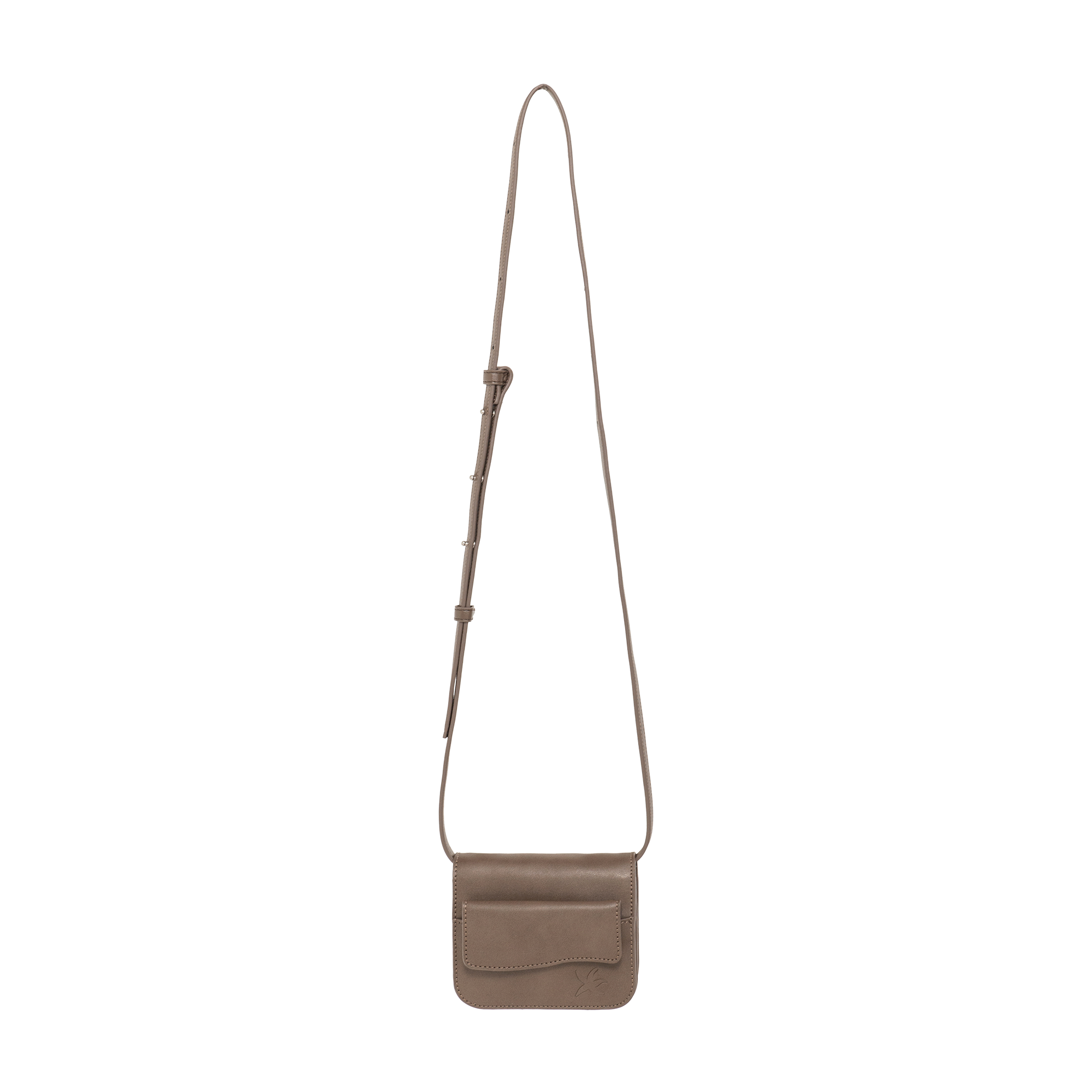 TCM 3-way mini flap bag (brown)