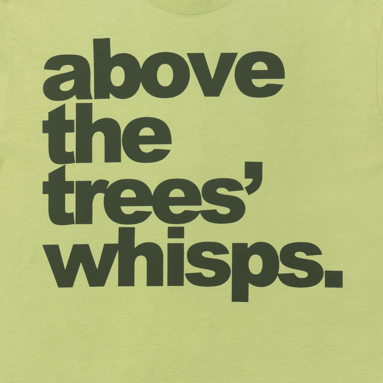 TCM above long sleeve (lime)