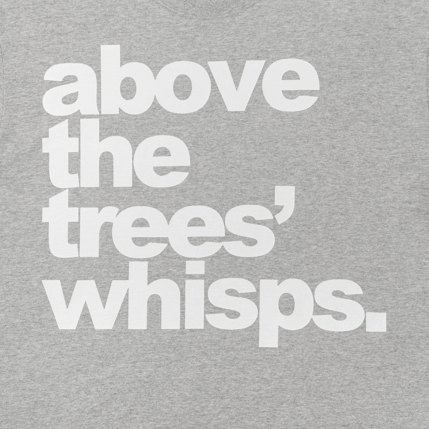 TCM above long sleeve (melange grey)