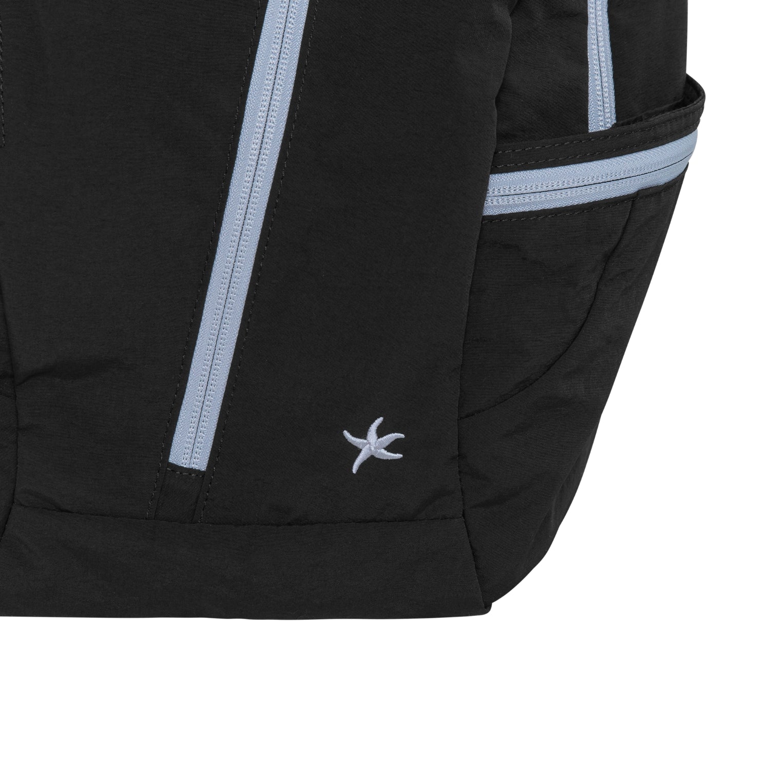 TCM nylon zip-line backpack (black)